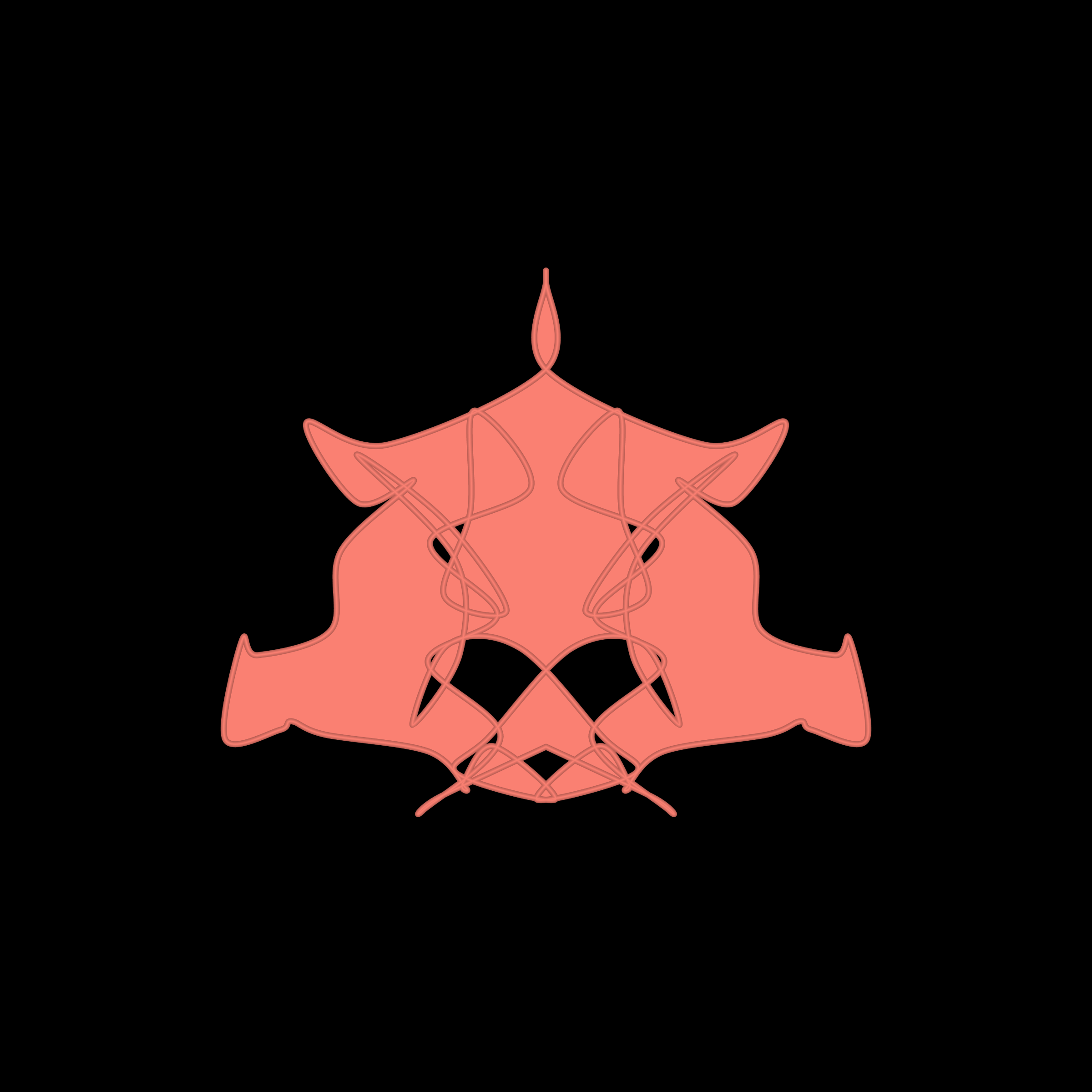 Art Blocks - Art Blocks v2 - Cryptoblots #902 - NFT # 3000902