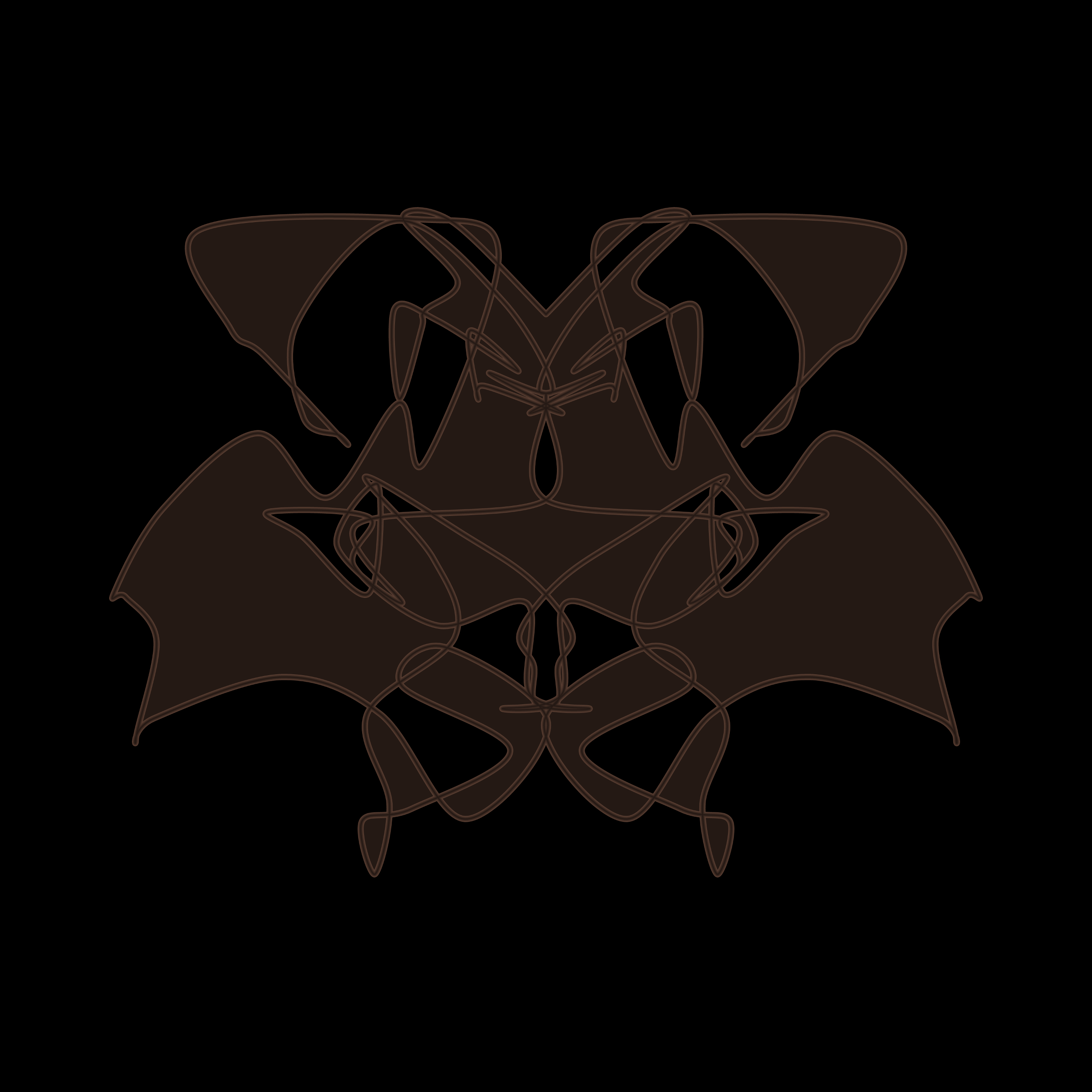 Art Blocks - Art Blocks v2 - Cryptoblots #905 - NFT # 3000905