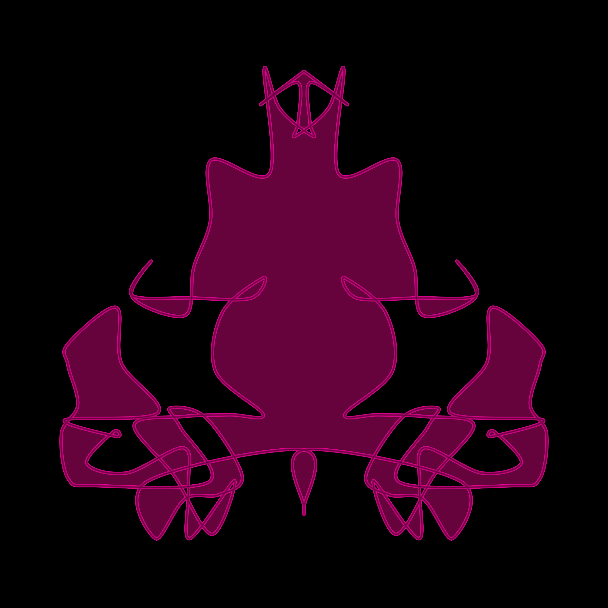 Art Blocks - Art Blocks v2 - Cryptoblots #909 - NFT # 3000909