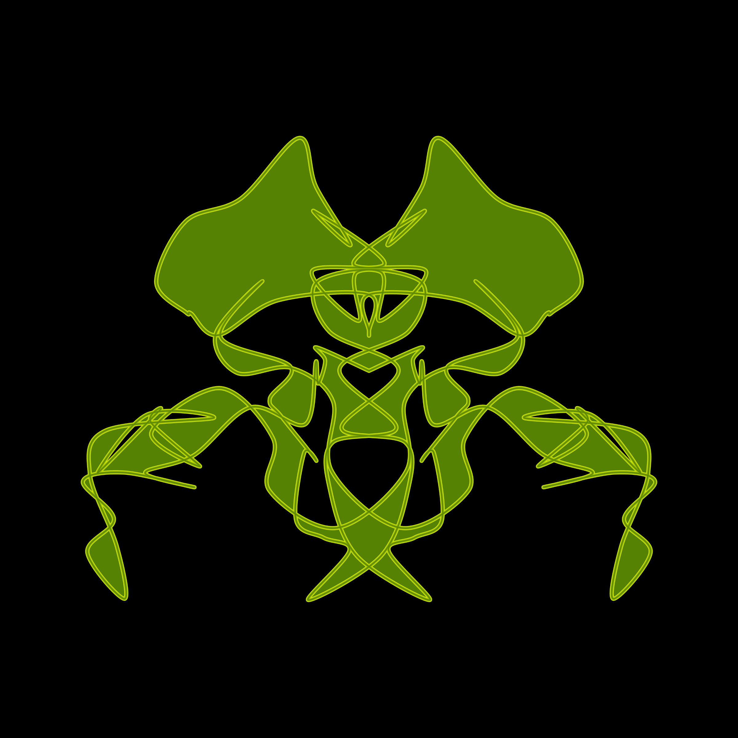 Art Blocks - Art Blocks v2 - Cryptoblots #914 - NFT # 3000914