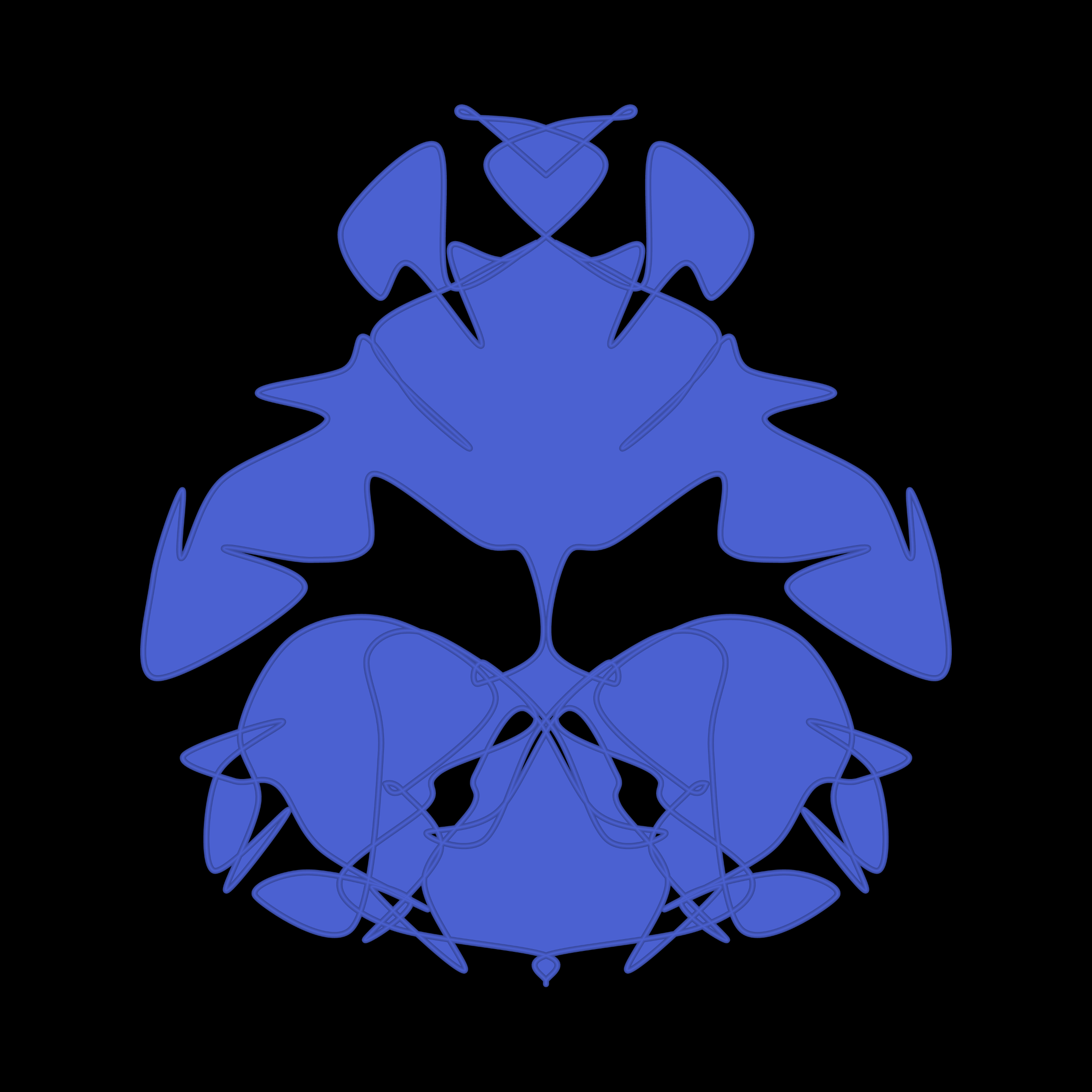 Art Blocks - Art Blocks v2 - Cryptoblots #920 - NFT # 3000920