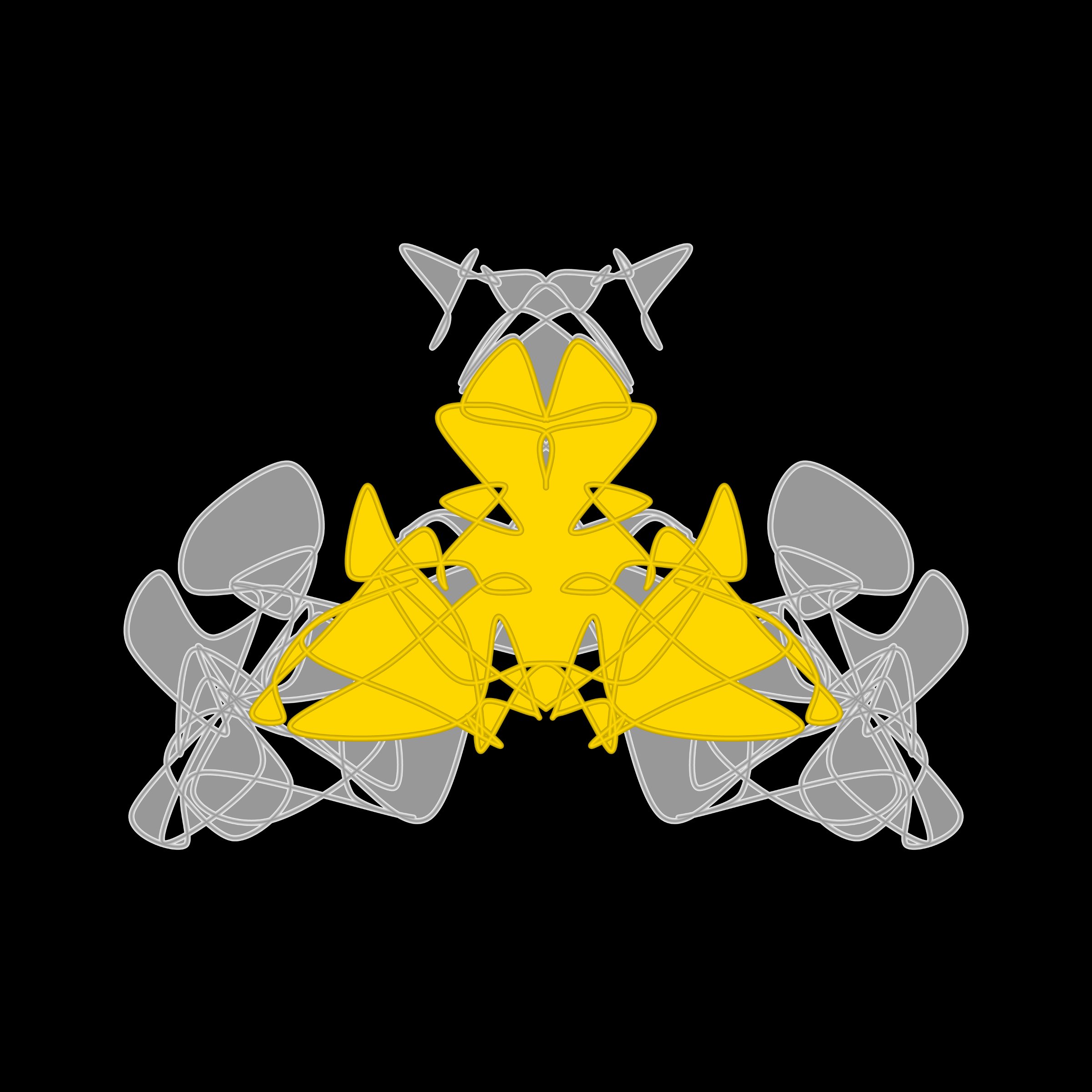 Art Blocks - Art Blocks v2 - Cryptoblots #922 - NFT # 3000922