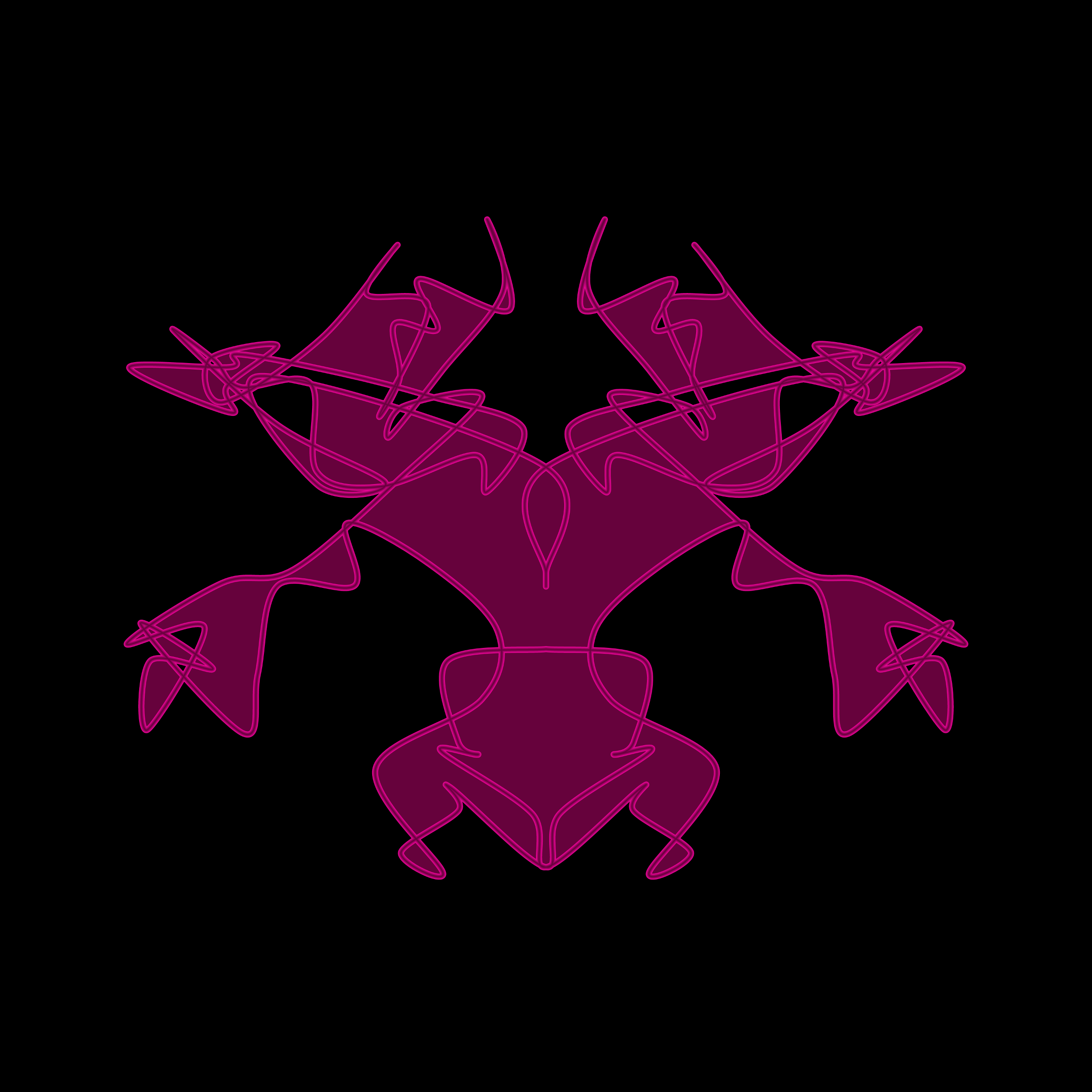 Art Blocks - Art Blocks v2 - Cryptoblots #925 - NFT # 3000925