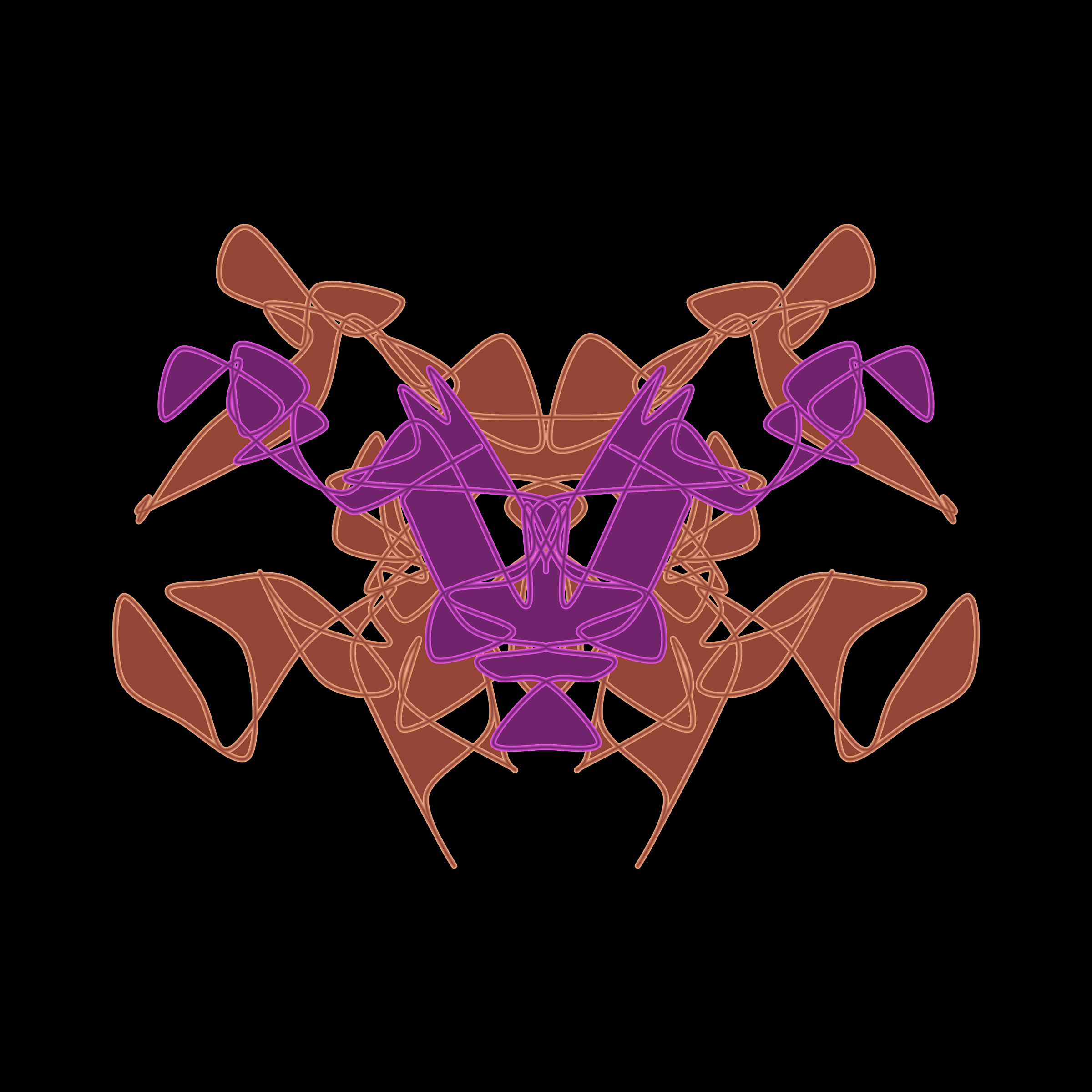 Art Blocks - Art Blocks v2 - Cryptoblots #926 - NFT # 3000926