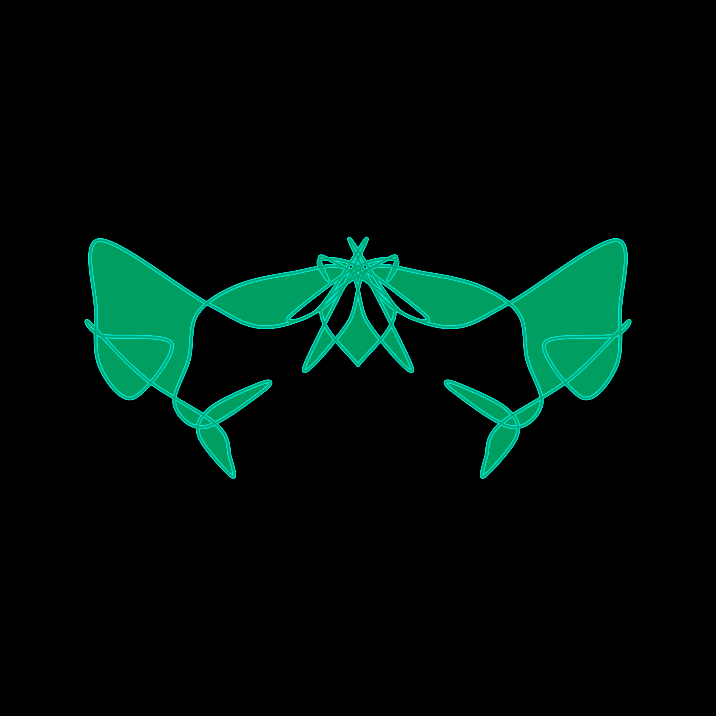 Art Blocks - Art Blocks v2 - Cryptoblots #928 - NFT # 3000928