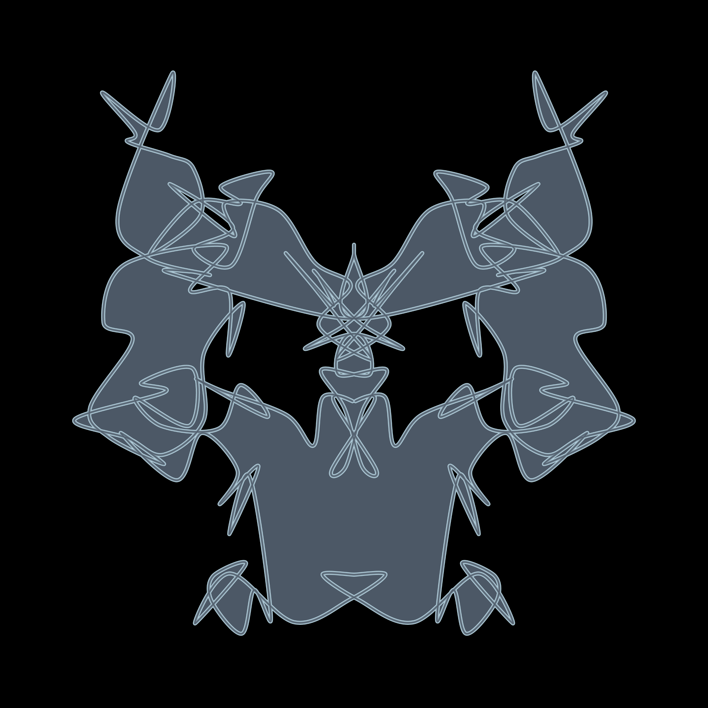 Art Blocks - Art Blocks v2 - Cryptoblots #929 - NFT # 3000929