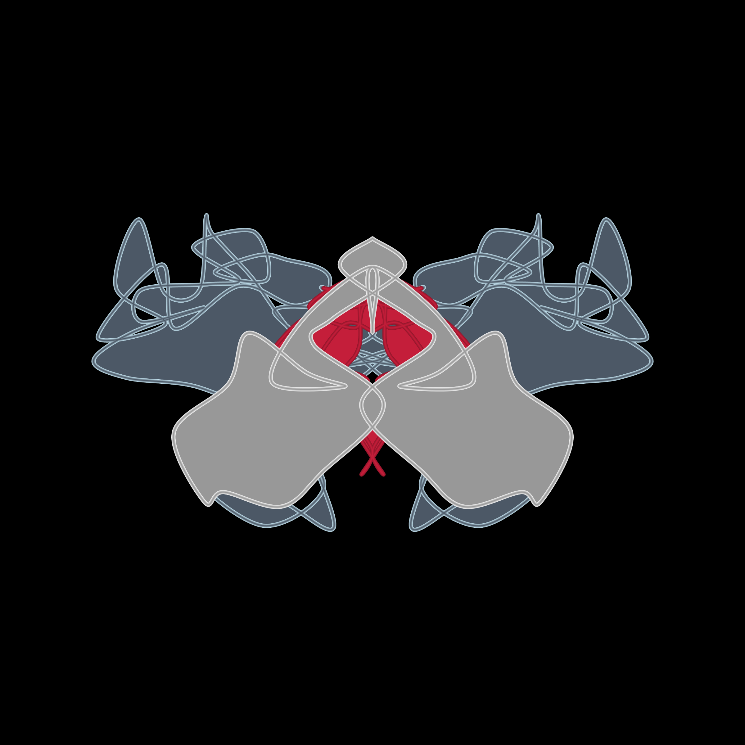 Art Blocks - Art Blocks v2 - Cryptoblots #930 - NFT # 3000930