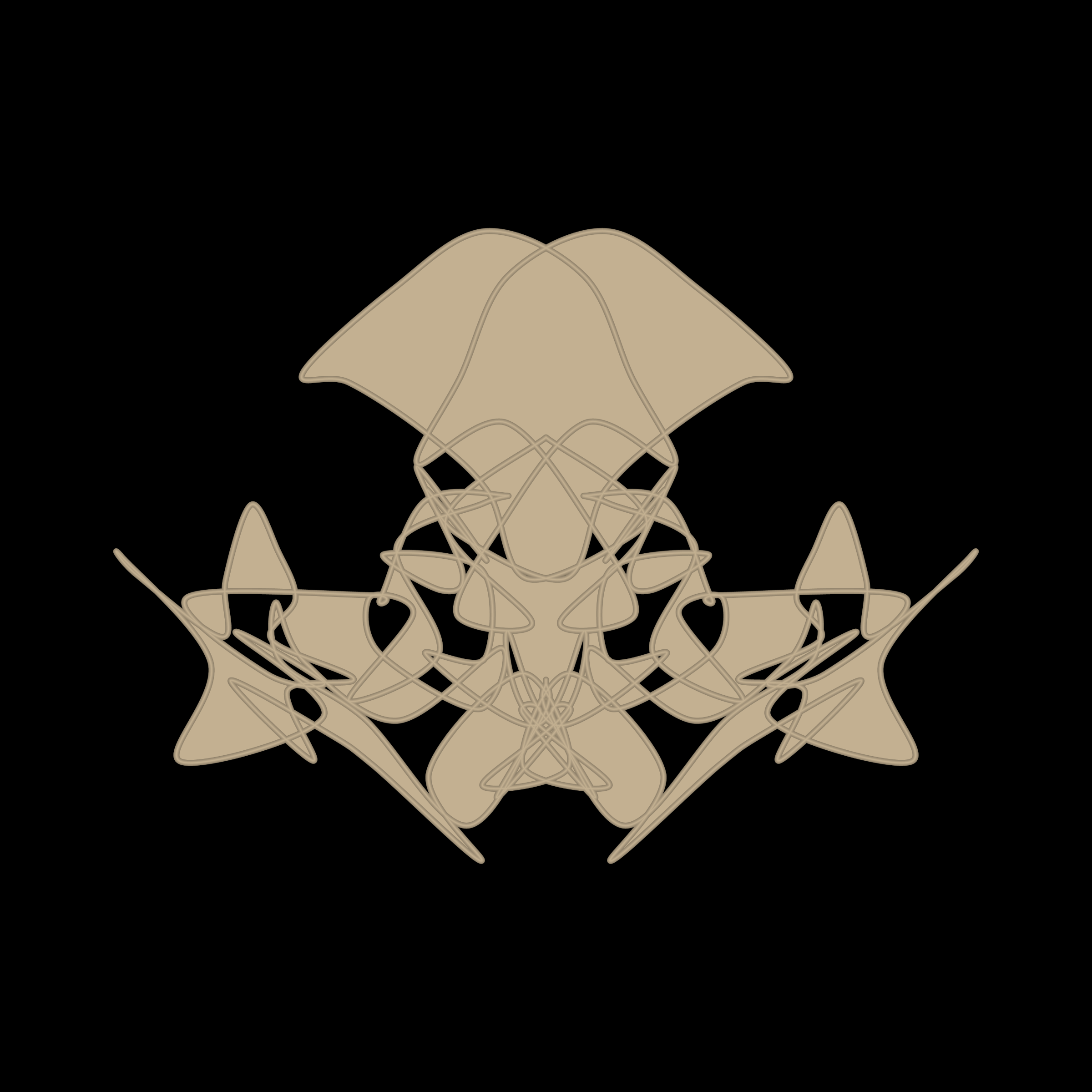 Art Blocks - Art Blocks v2 - Cryptoblots #933 - NFT # 3000933