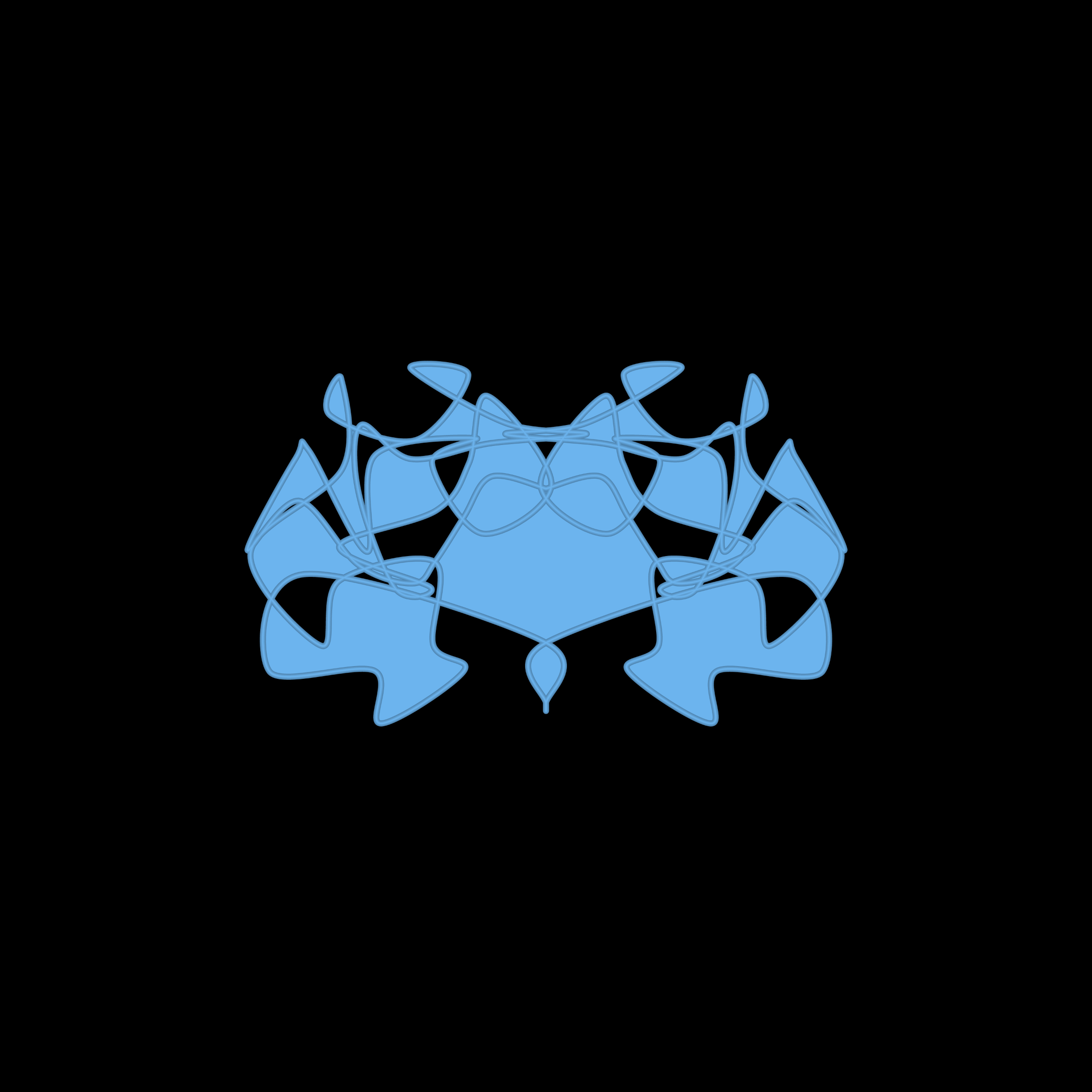 Art Blocks - Art Blocks v2 - Cryptoblots #934 - NFT # 3000934