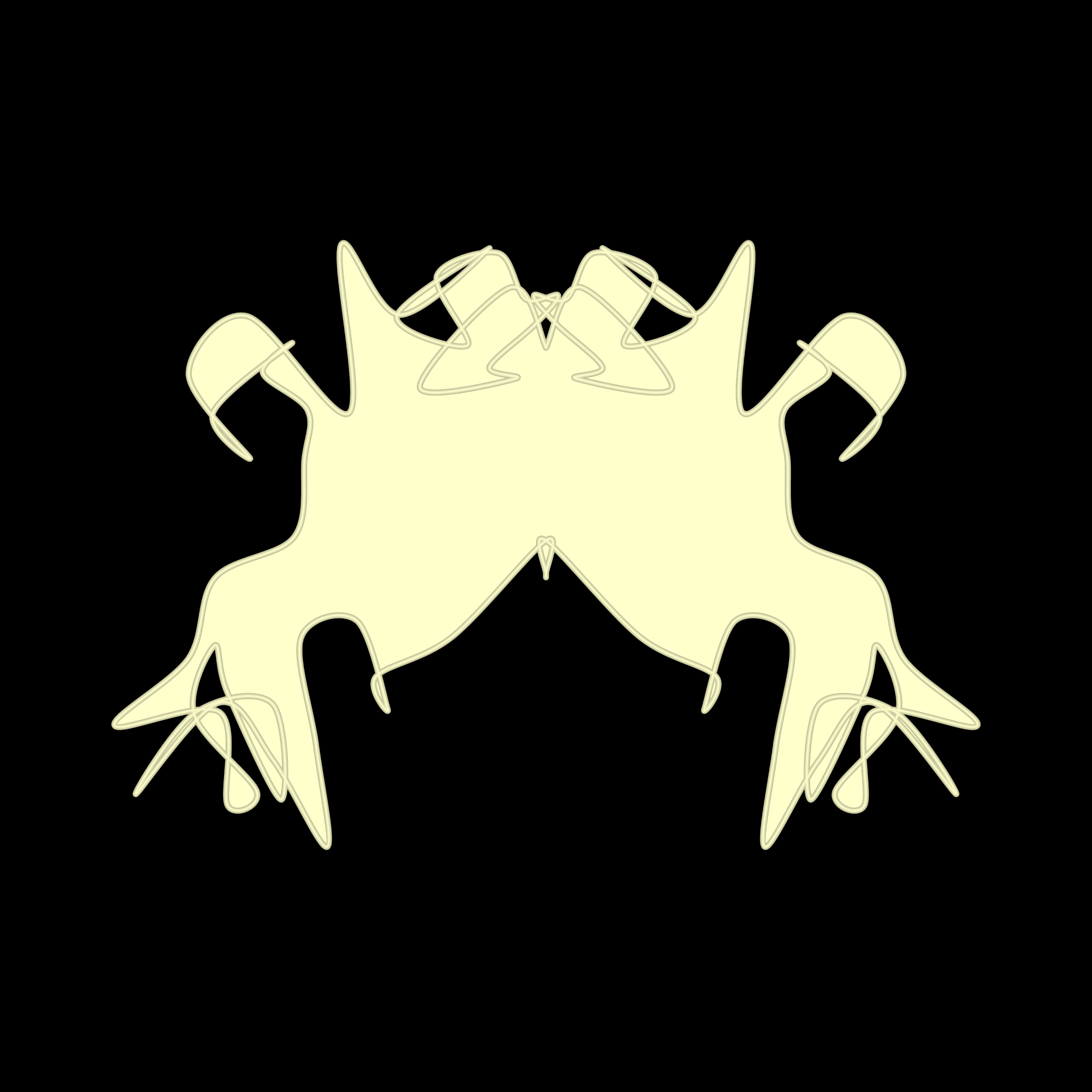 Art Blocks - Art Blocks v2 - Cryptoblots #935 - NFT # 3000935