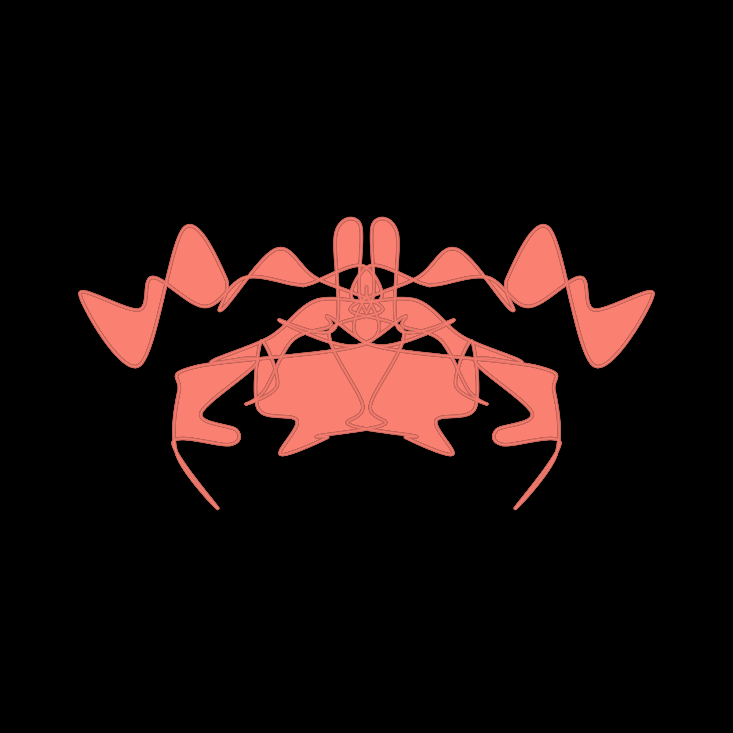 Art Blocks - Art Blocks v2 - Cryptoblots #943 - NFT # 3000943