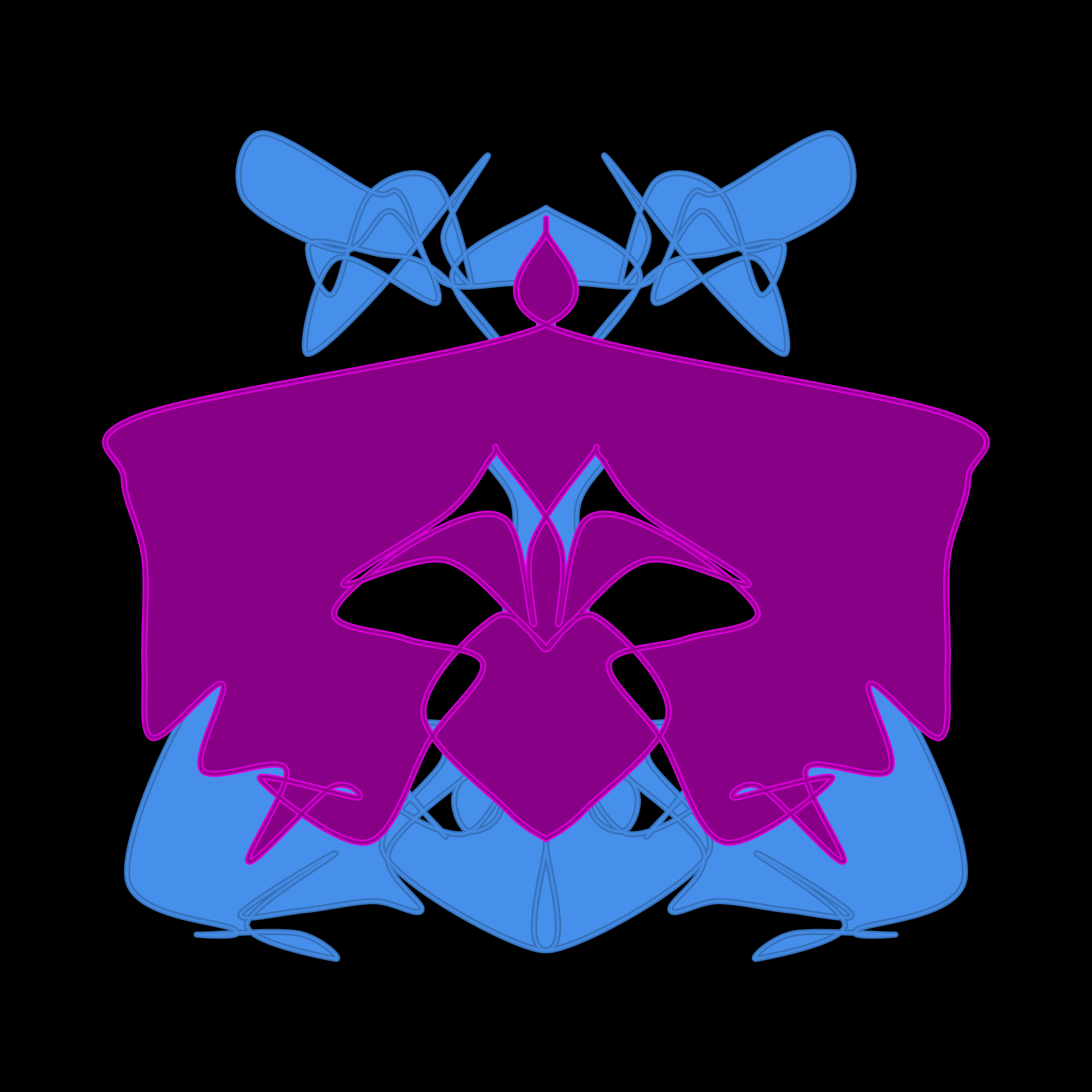 Art Blocks - Art Blocks v2 - Cryptoblots #945 - NFT # 3000945