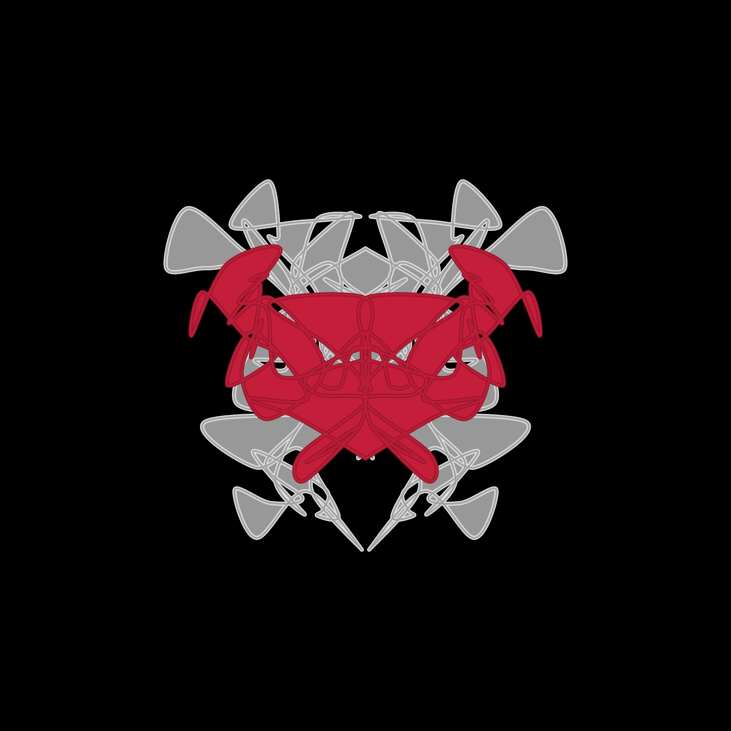 Art Blocks - Art Blocks v2 - Cryptoblots #948 - NFT # 3000948