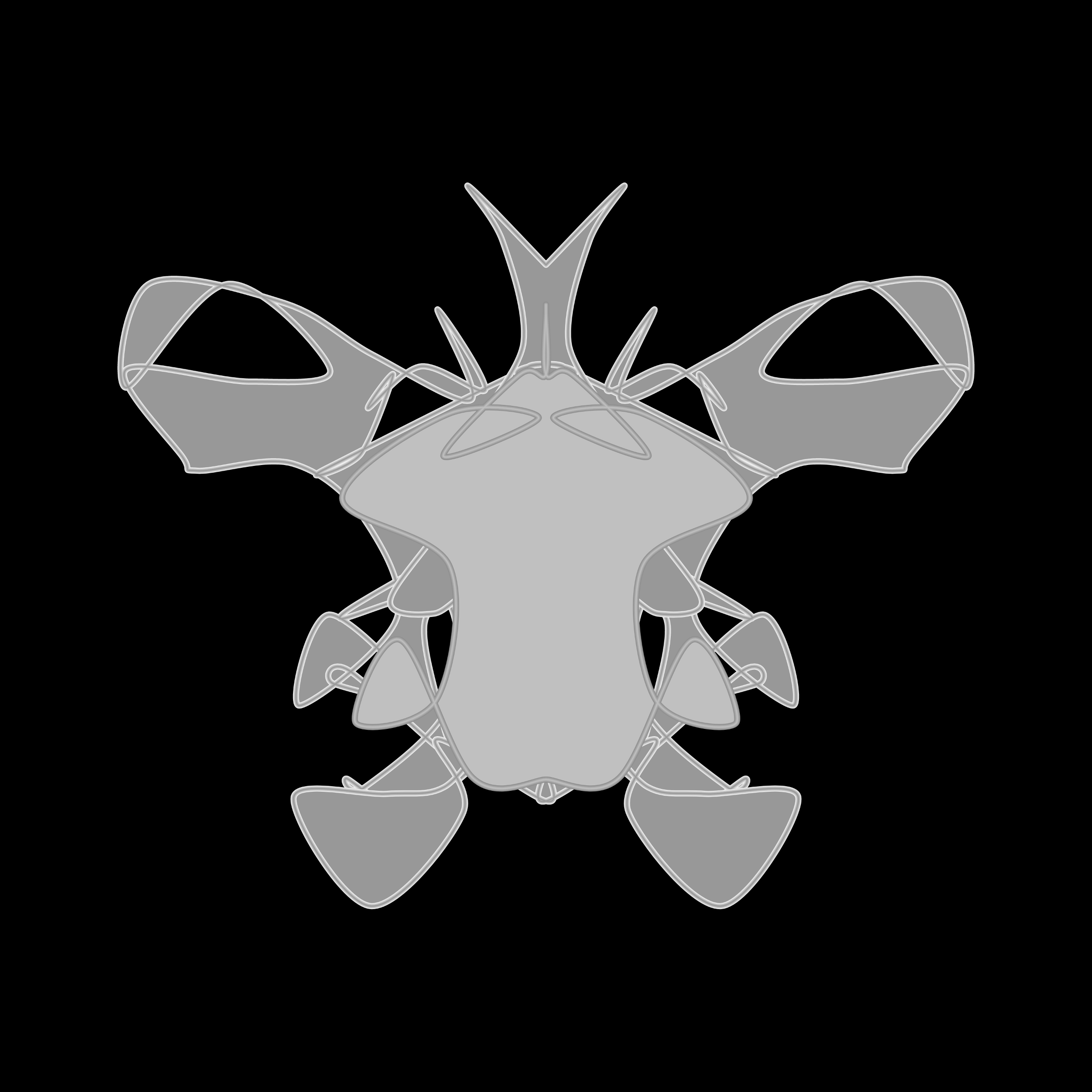 Art Blocks - Art Blocks v2 - Cryptoblots #951 - NFT # 3000951