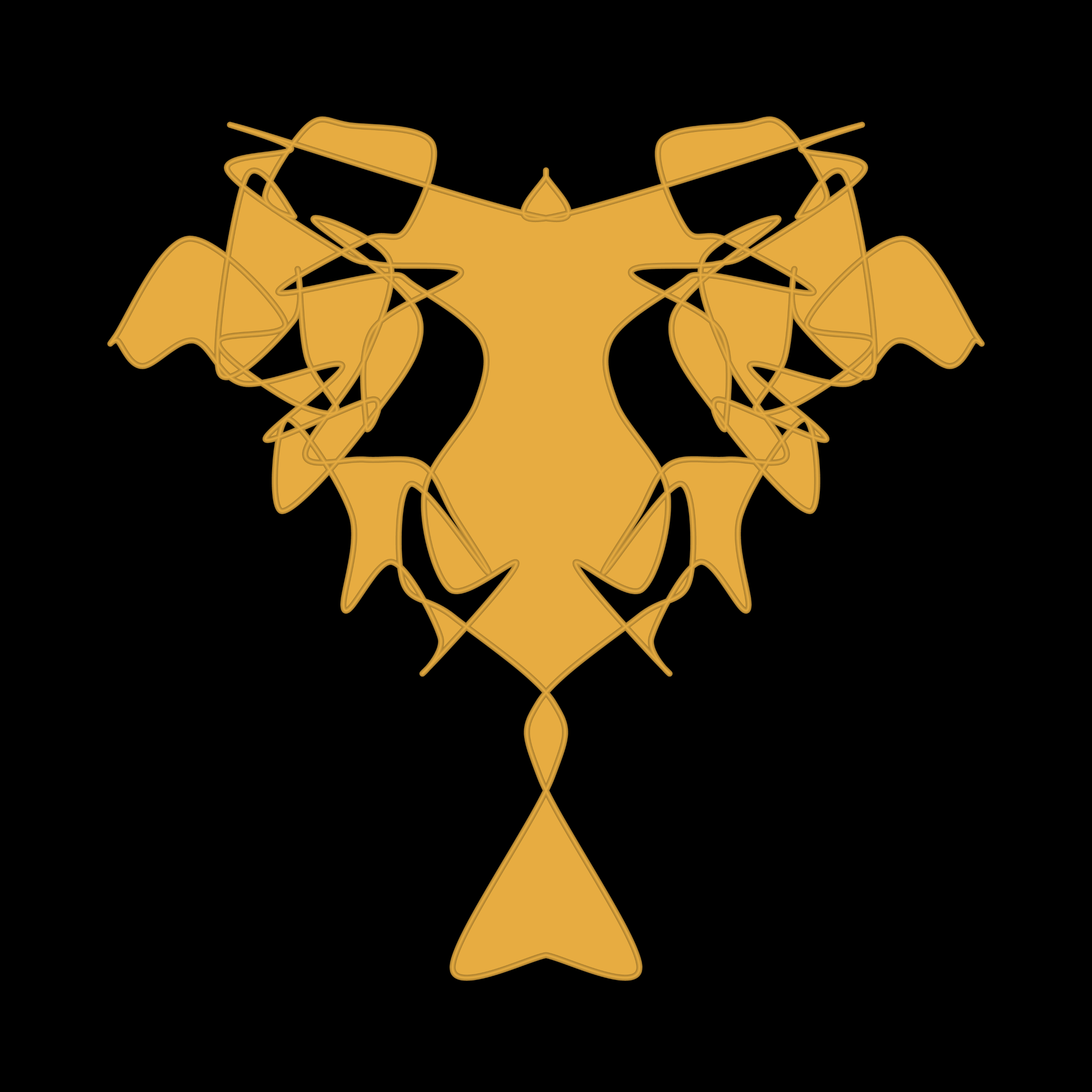 Art Blocks - Art Blocks v2 - Cryptoblots #952 - NFT # 3000952