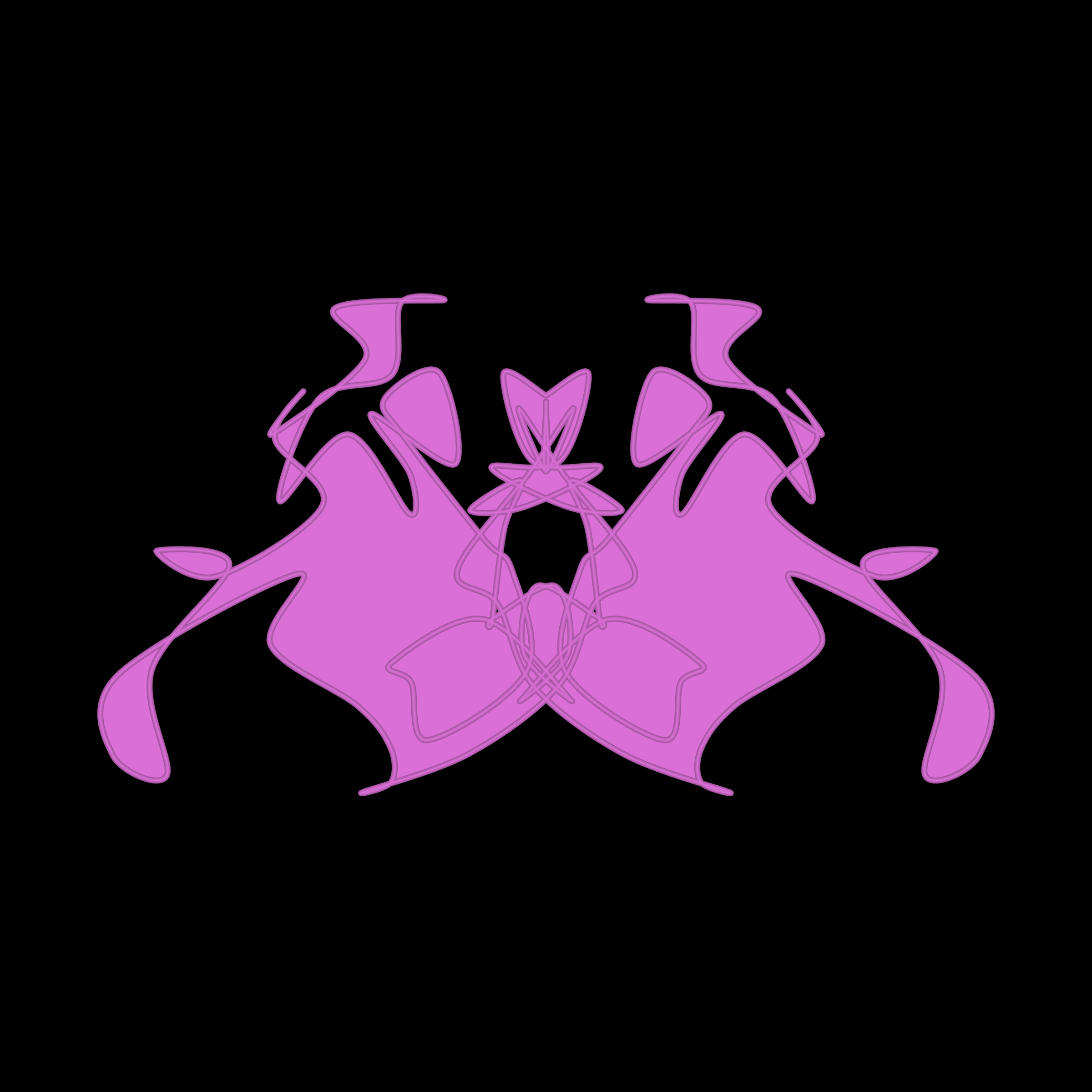 Art Blocks - Art Blocks v2 - Cryptoblots #953 - NFT # 3000953