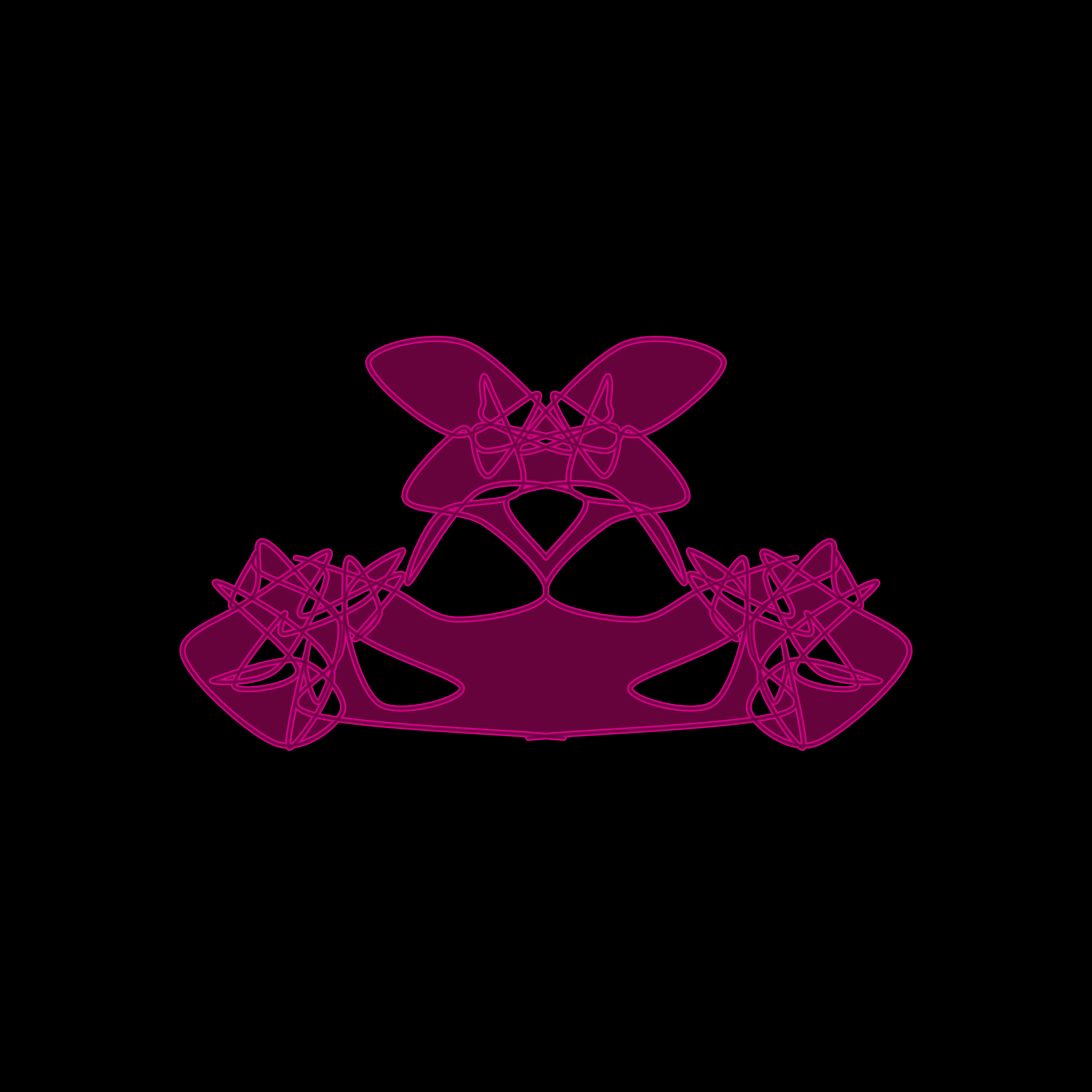 Art Blocks - Art Blocks v2 - Cryptoblots #956 - NFT # 3000956