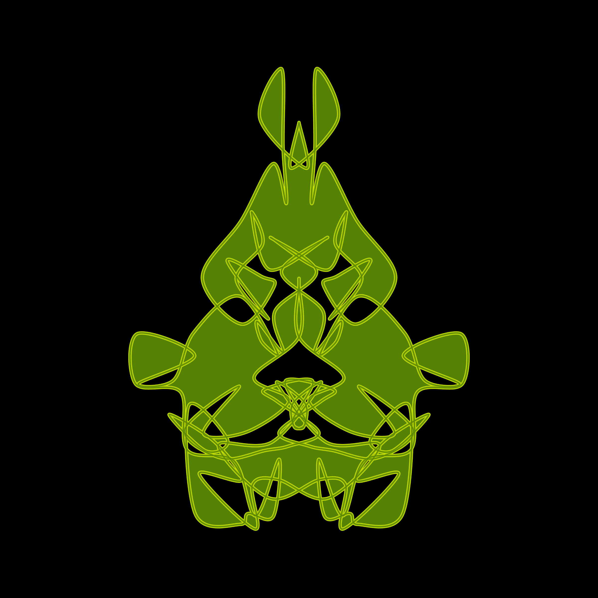 Art Blocks - Art Blocks v2 - Cryptoblots #959 - NFT # 3000959