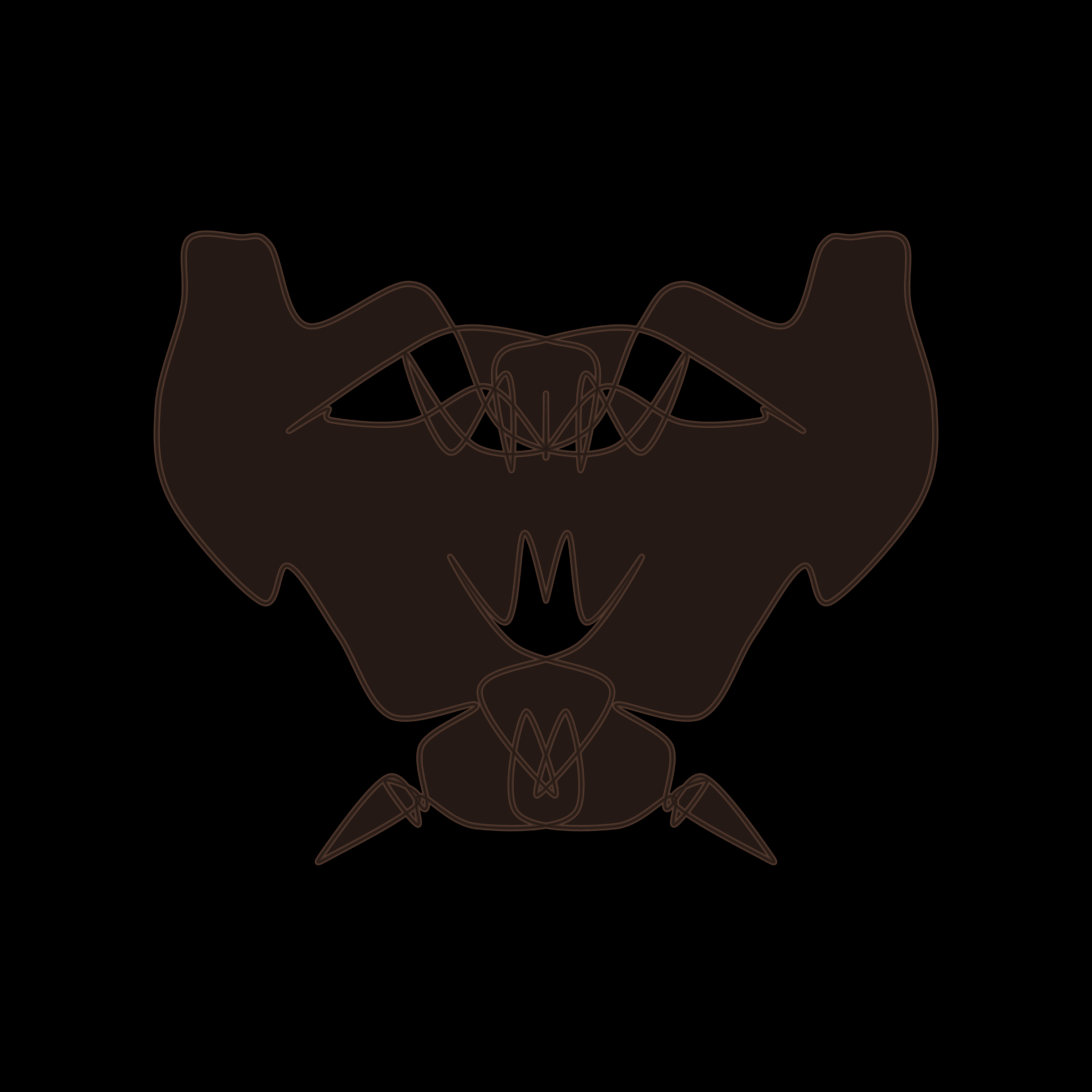 Art Blocks - Art Blocks v2 - Cryptoblots #963 - NFT # 3000963