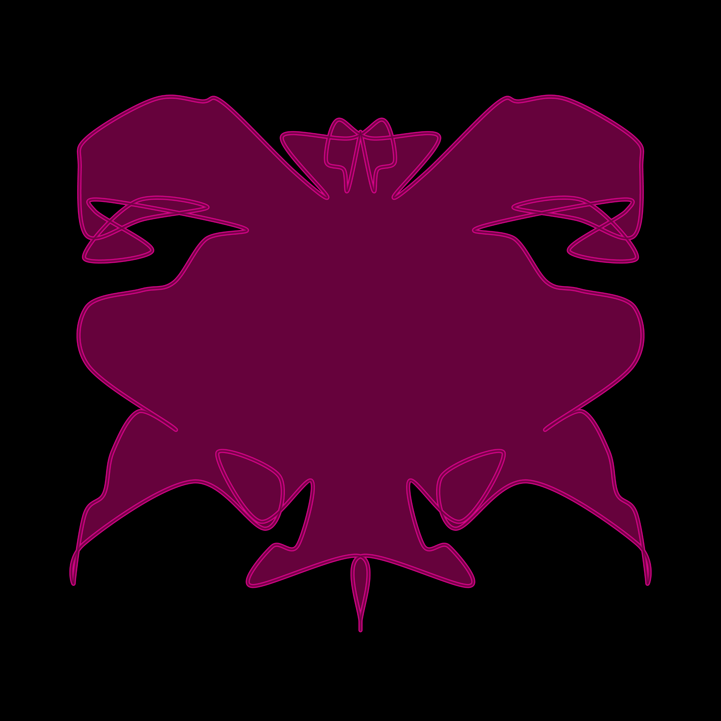 Art Blocks - Art Blocks v2 - Cryptoblots #969 - NFT # 3000969