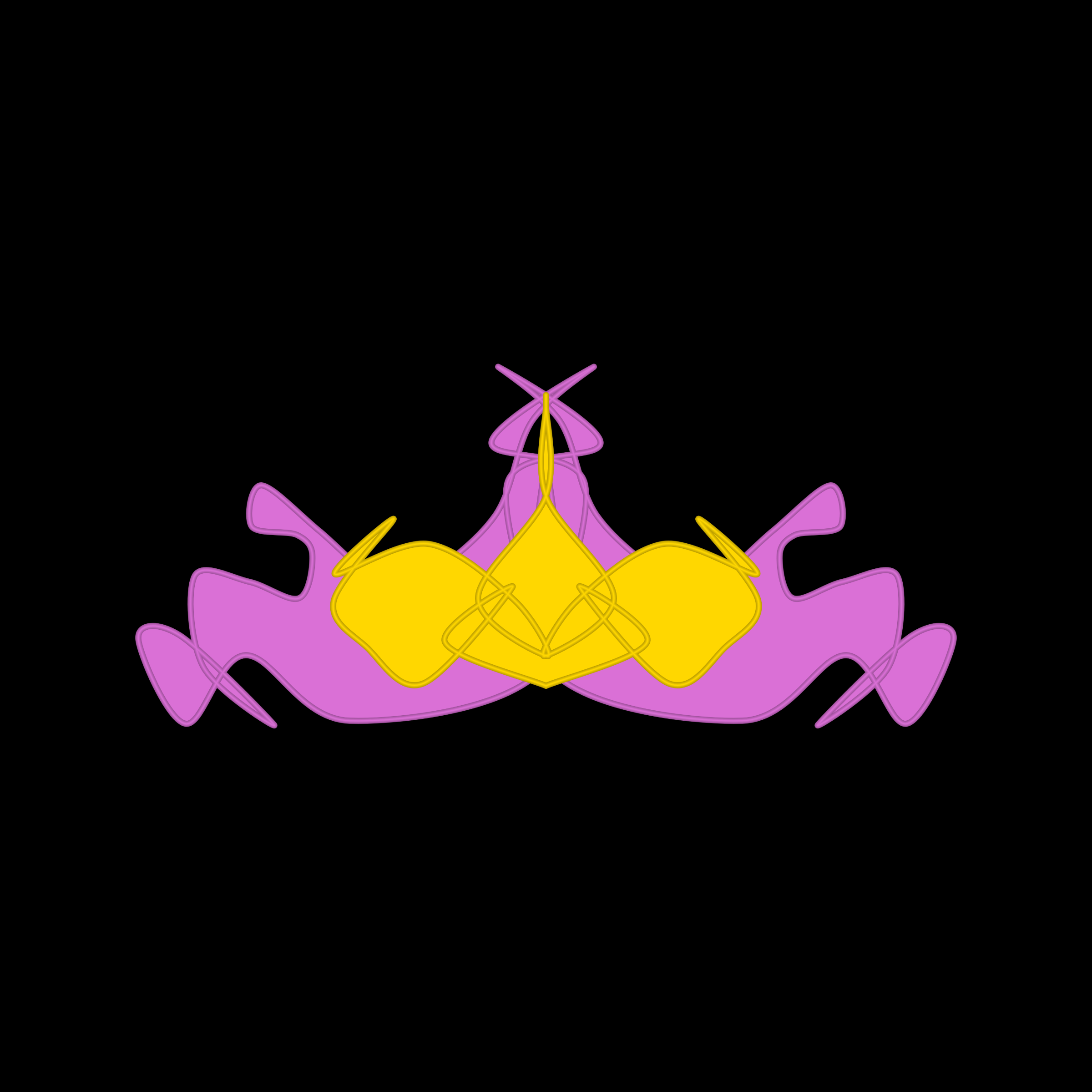 Art Blocks - Art Blocks v2 - Cryptoblots #971 - NFT # 3000971