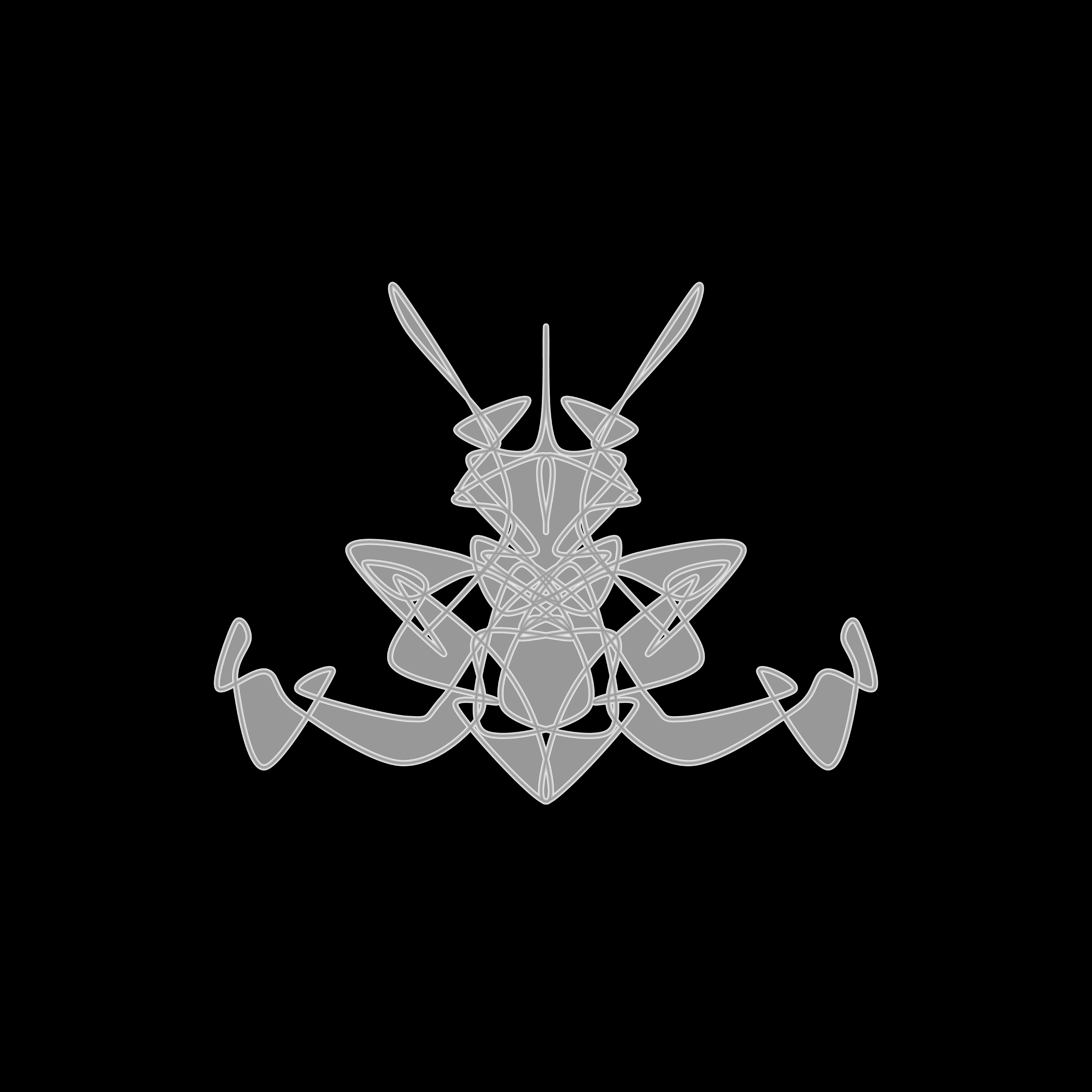 Art Blocks - Art Blocks v2 - Cryptoblots #974 - NFT # 3000974