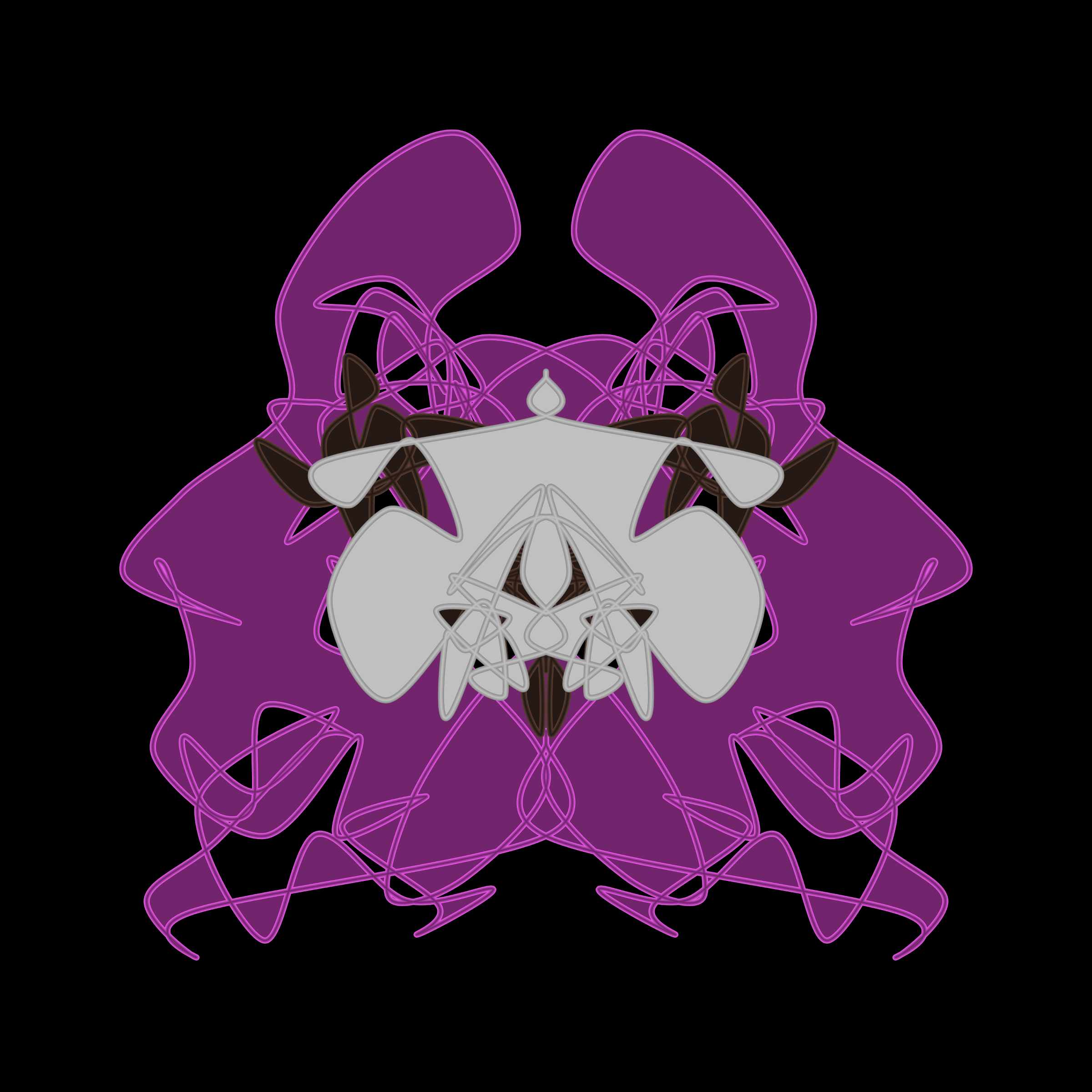 Art Blocks - Art Blocks v2 - Cryptoblots #979 - NFT # 3000979