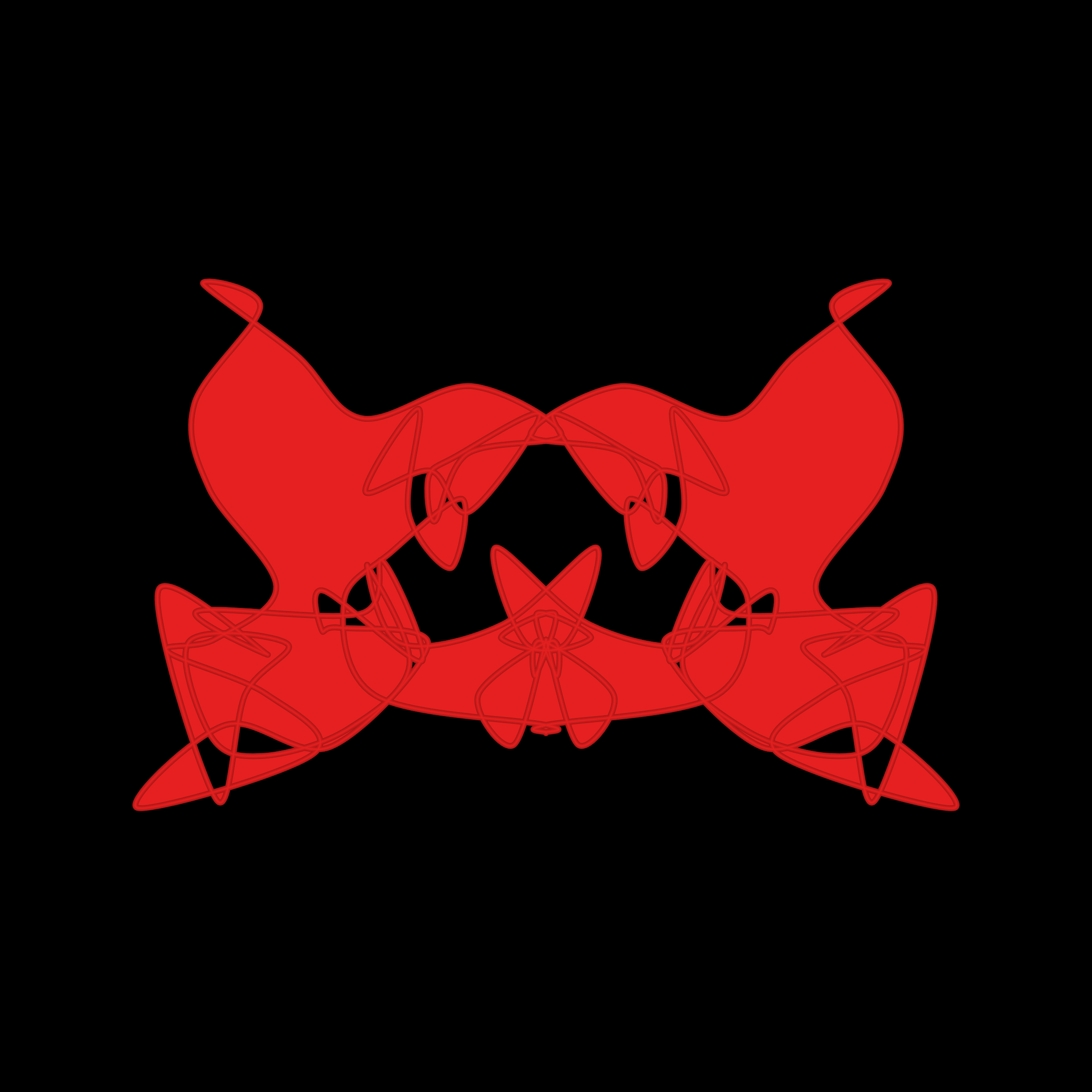 Art Blocks - Art Blocks v2 - Cryptoblots #984 - NFT # 3000984