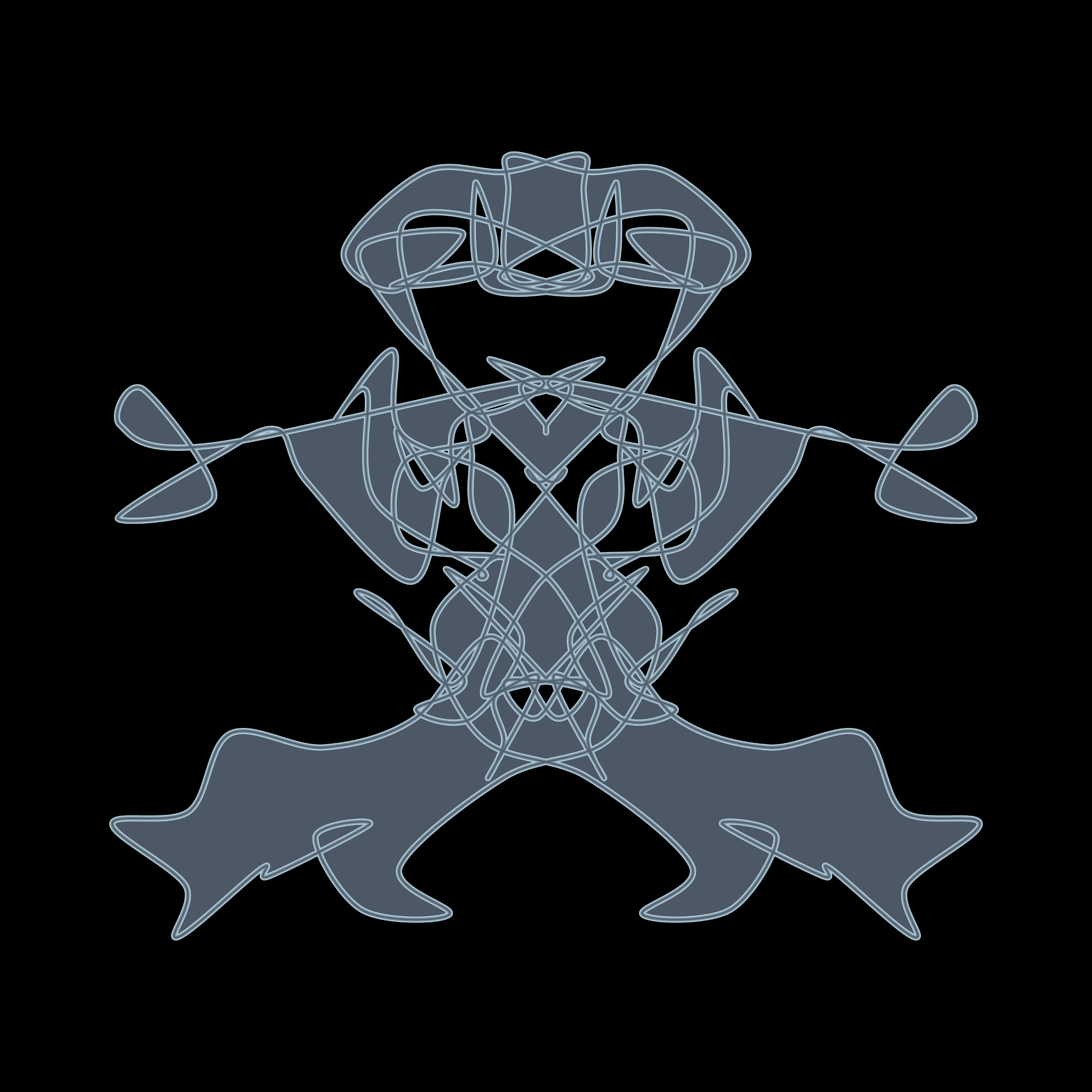 Art Blocks - Art Blocks v2 - Cryptoblots #988 - NFT # 3000988