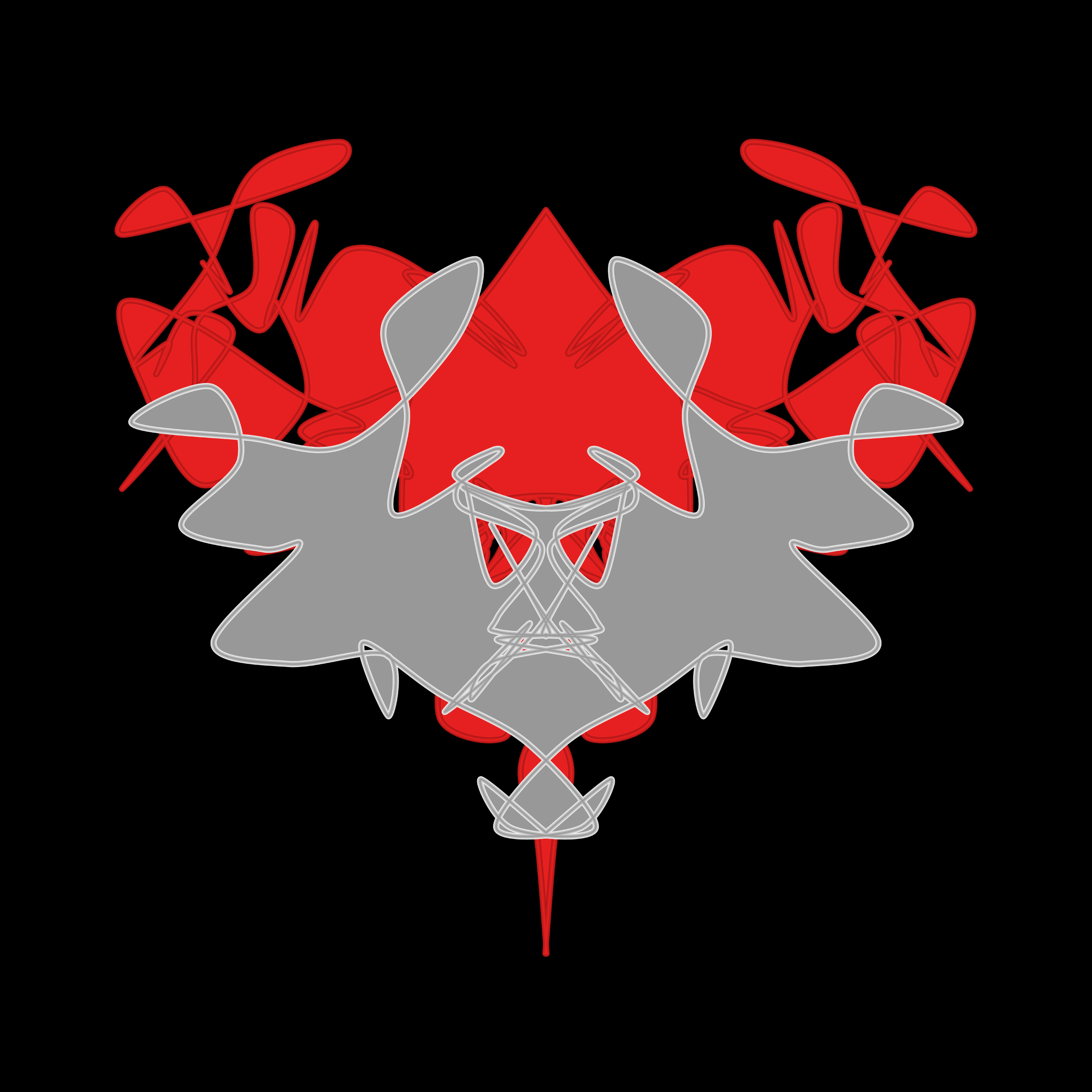 Art Blocks - Art Blocks v2 - Cryptoblots #990 - NFT # 3000990