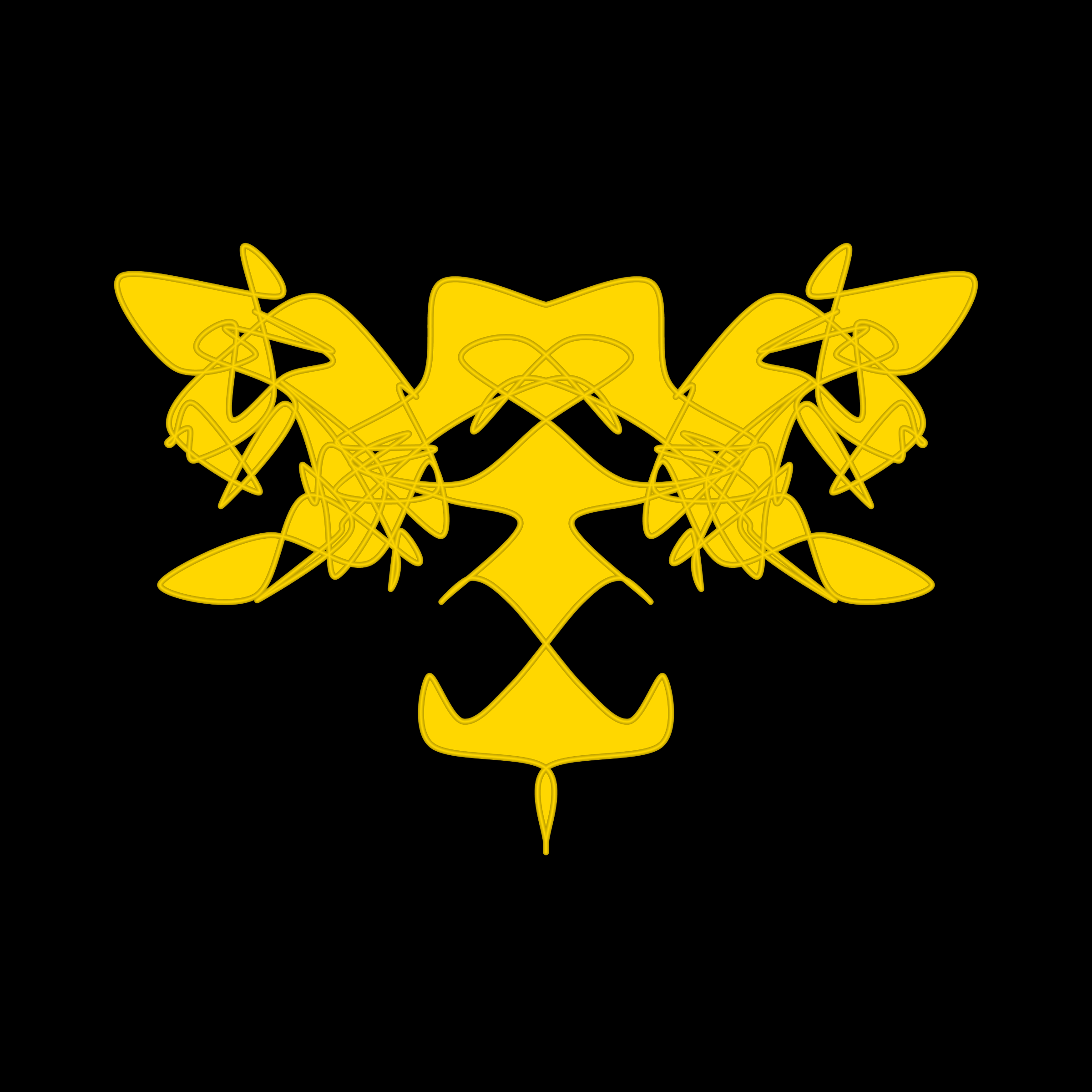 Art Blocks - Art Blocks v2 - Cryptoblots #1000 - NFT # 3001000