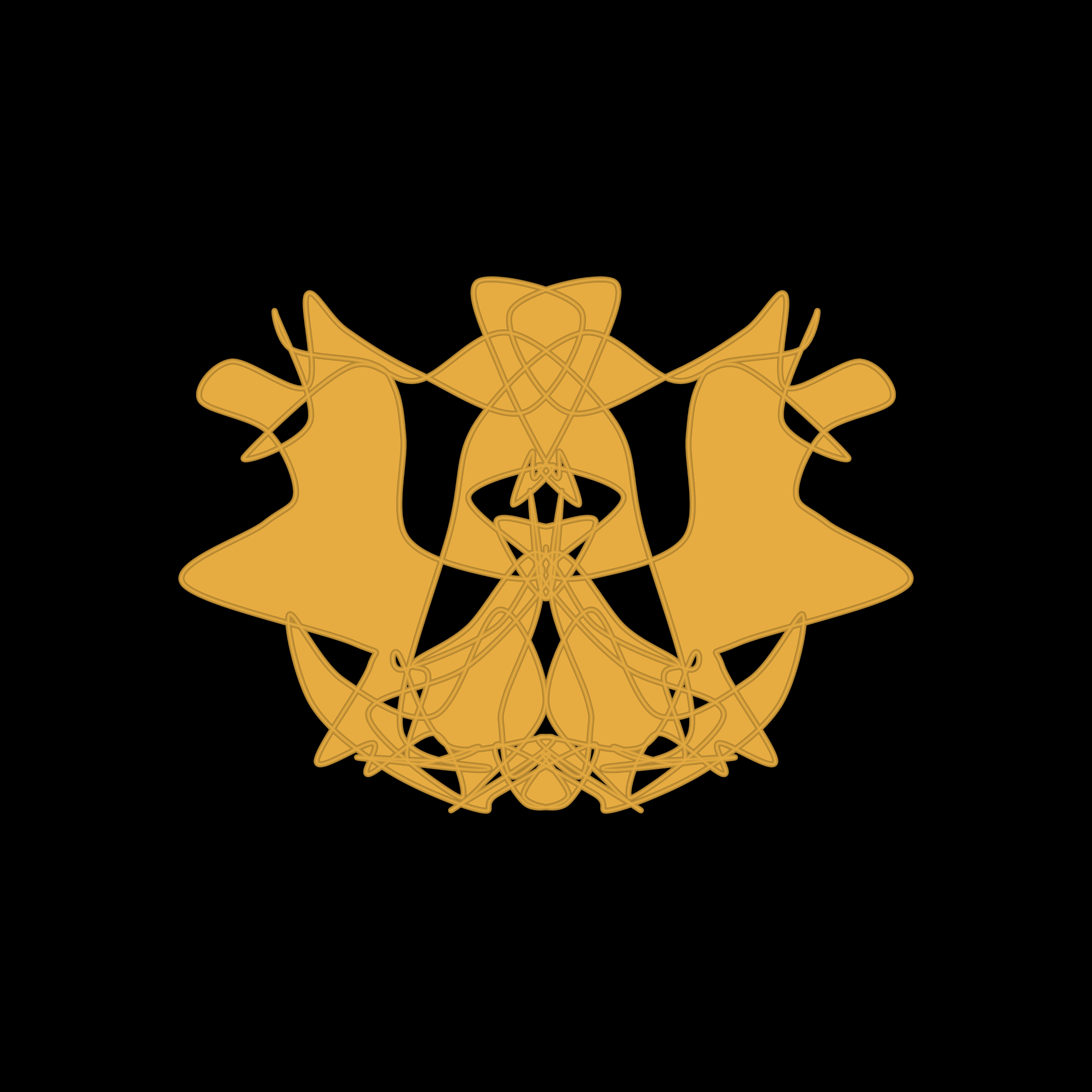 Art Blocks - Art Blocks v2 - Cryptoblots #1003 - NFT # 3001003