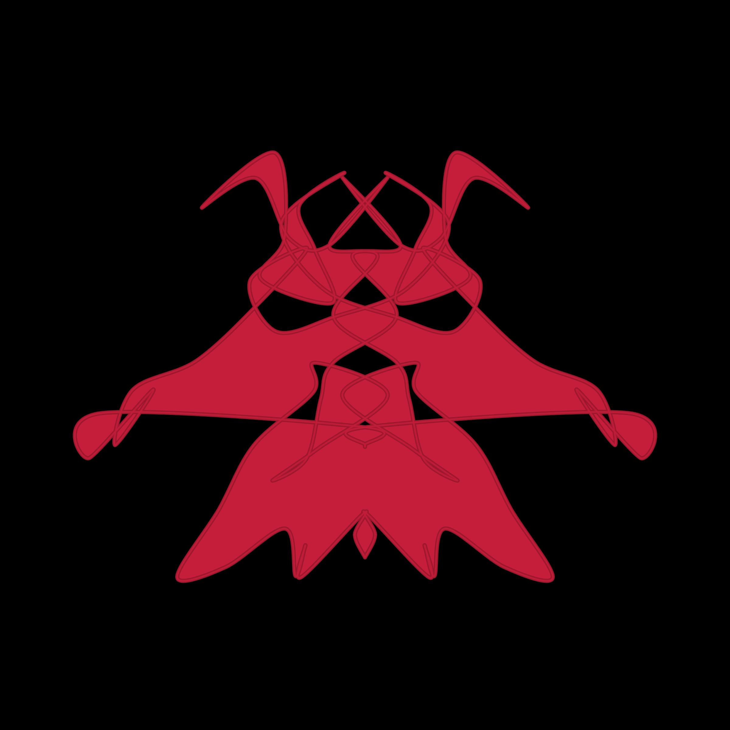 Art Blocks - Art Blocks v2 - Cryptoblots #1007 - NFT # 3001007