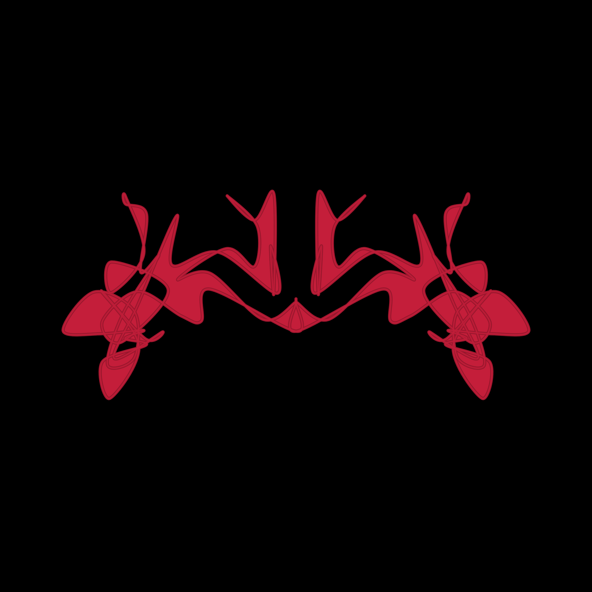 Art Blocks - Art Blocks v2 - Cryptoblots #1013 - NFT # 3001013