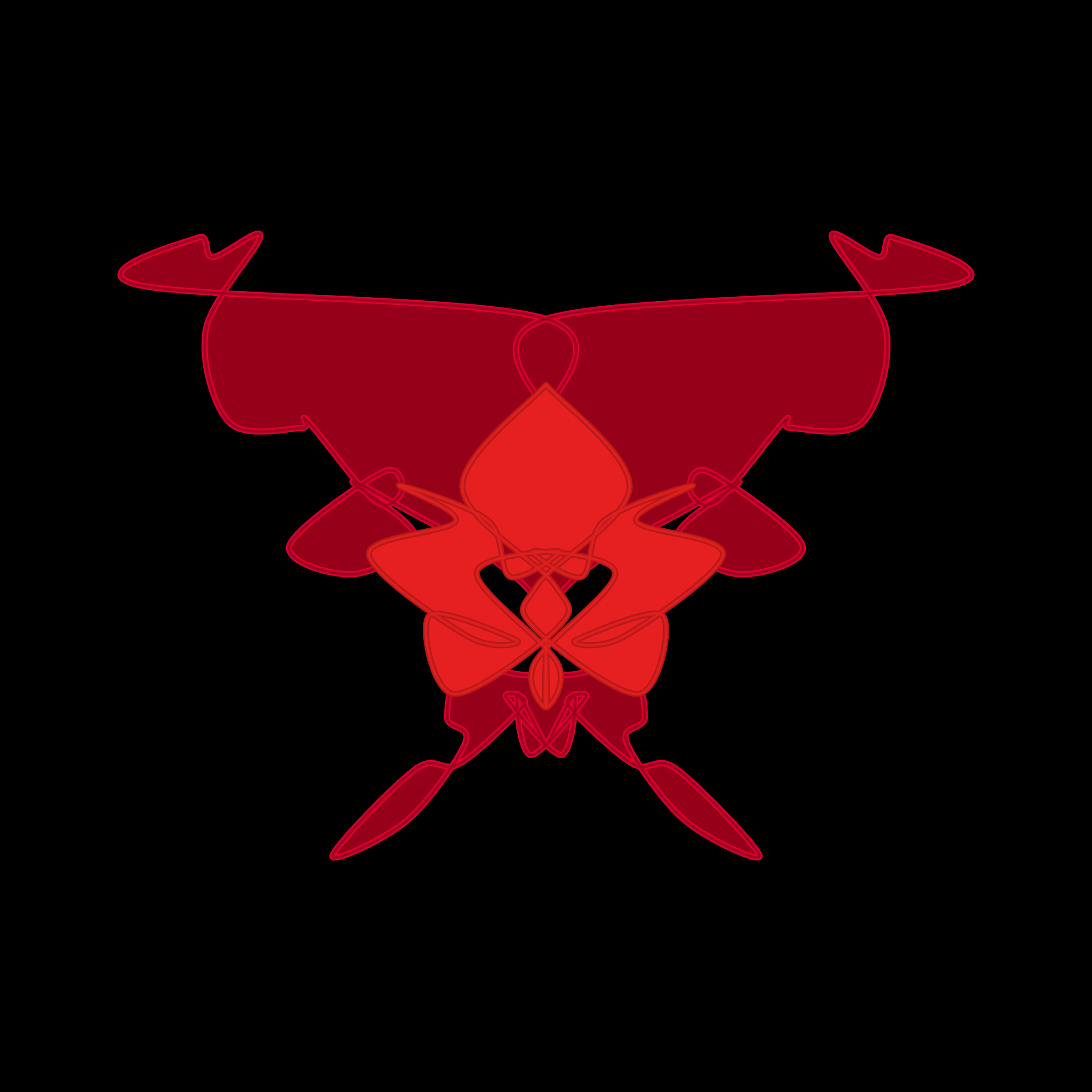 Art Blocks - Art Blocks v2 - Cryptoblots #1015 - NFT # 3001015