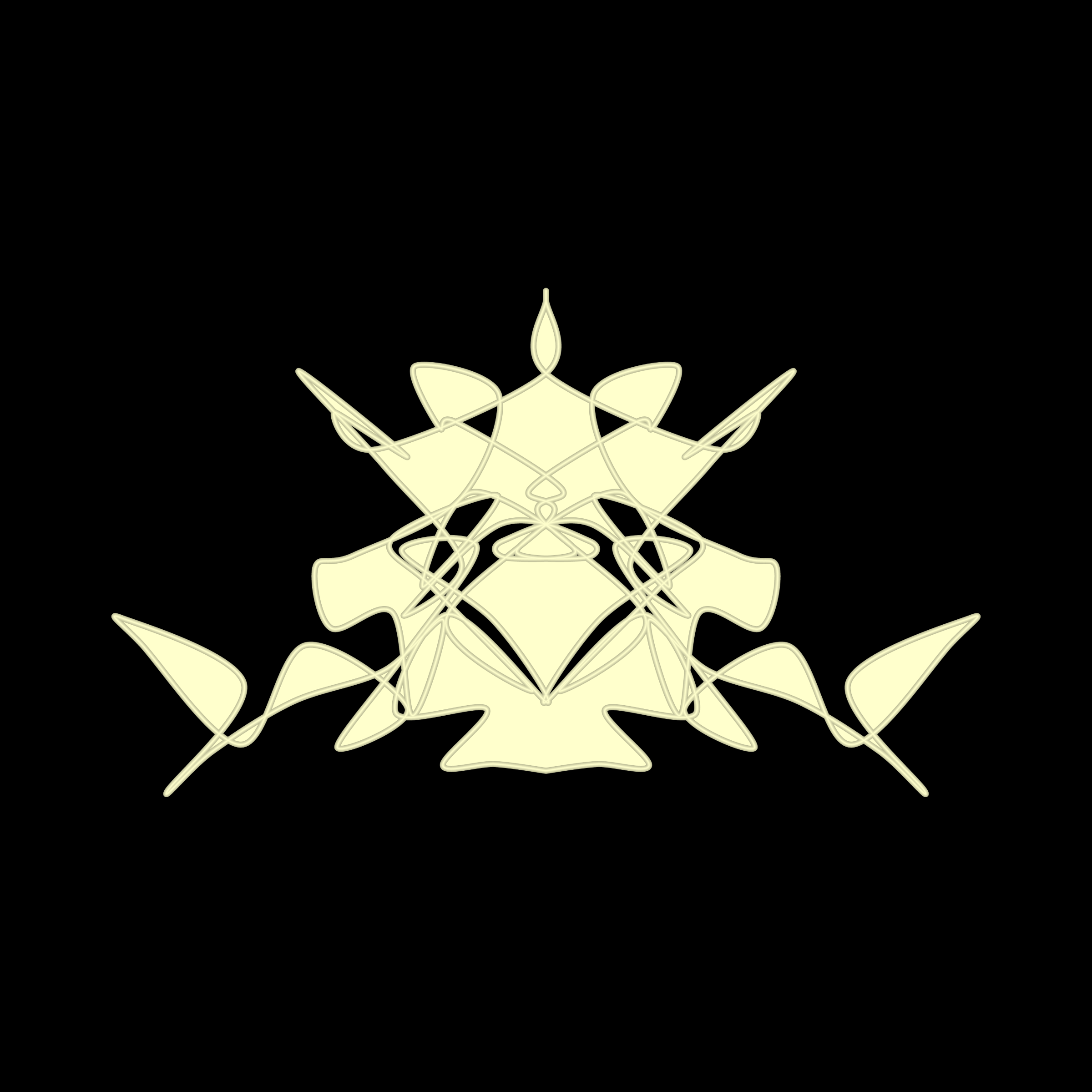 Art Blocks - Art Blocks v2 - Cryptoblots #1018 - NFT # 3001018