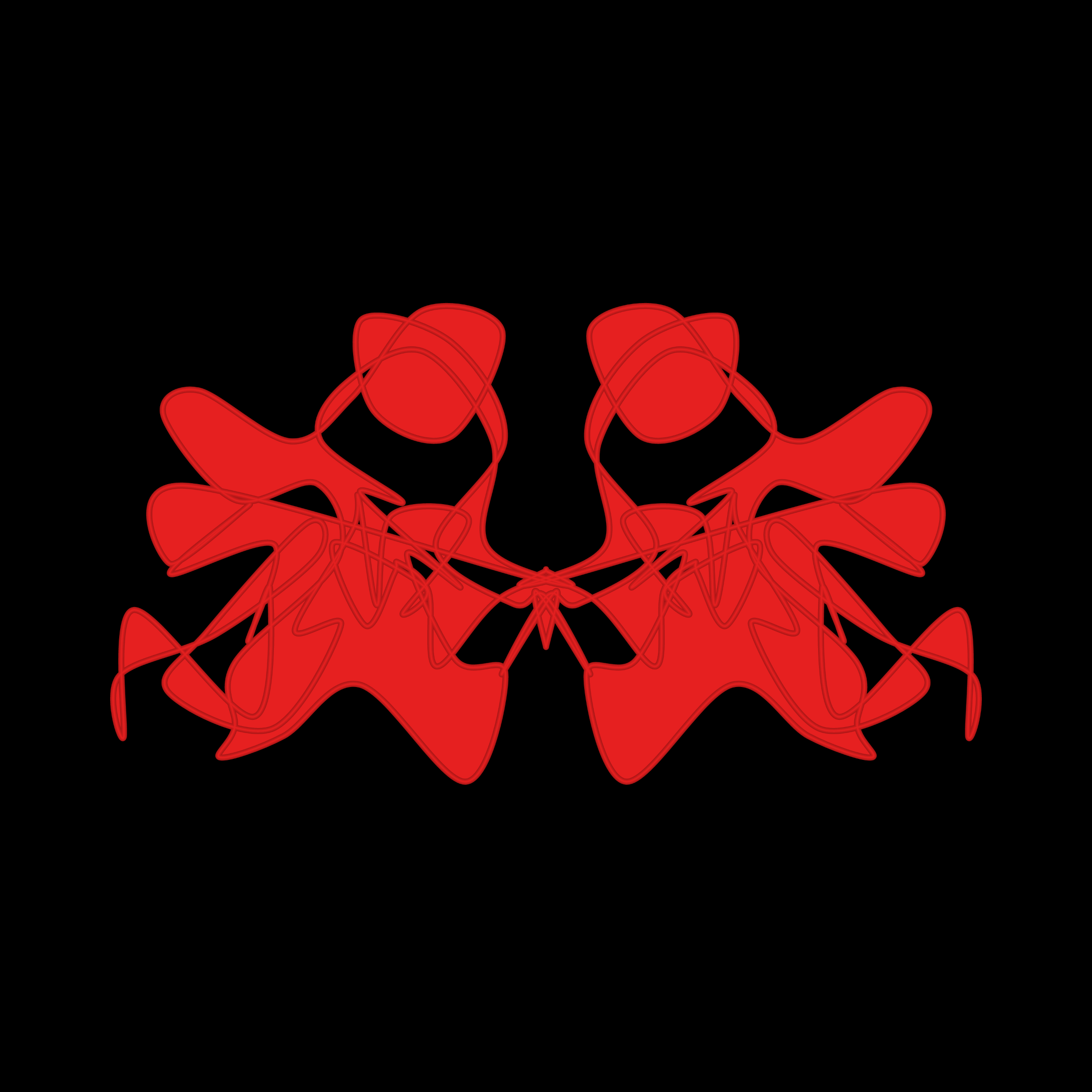 Art Blocks - Art Blocks v2 - Cryptoblots #1027 - NFT # 3001027