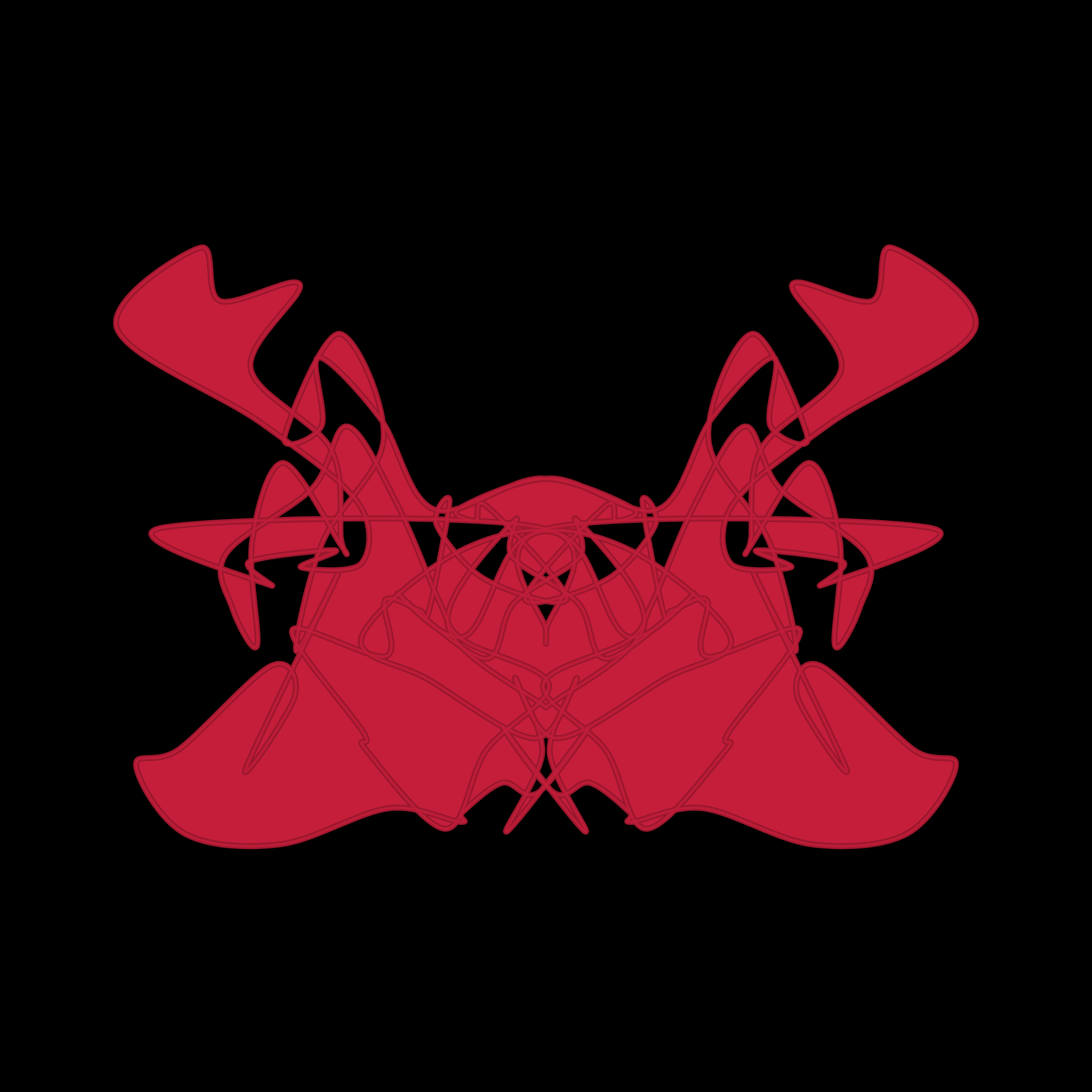 Art Blocks - Art Blocks v2 - Cryptoblots #1029 - NFT # 3001029