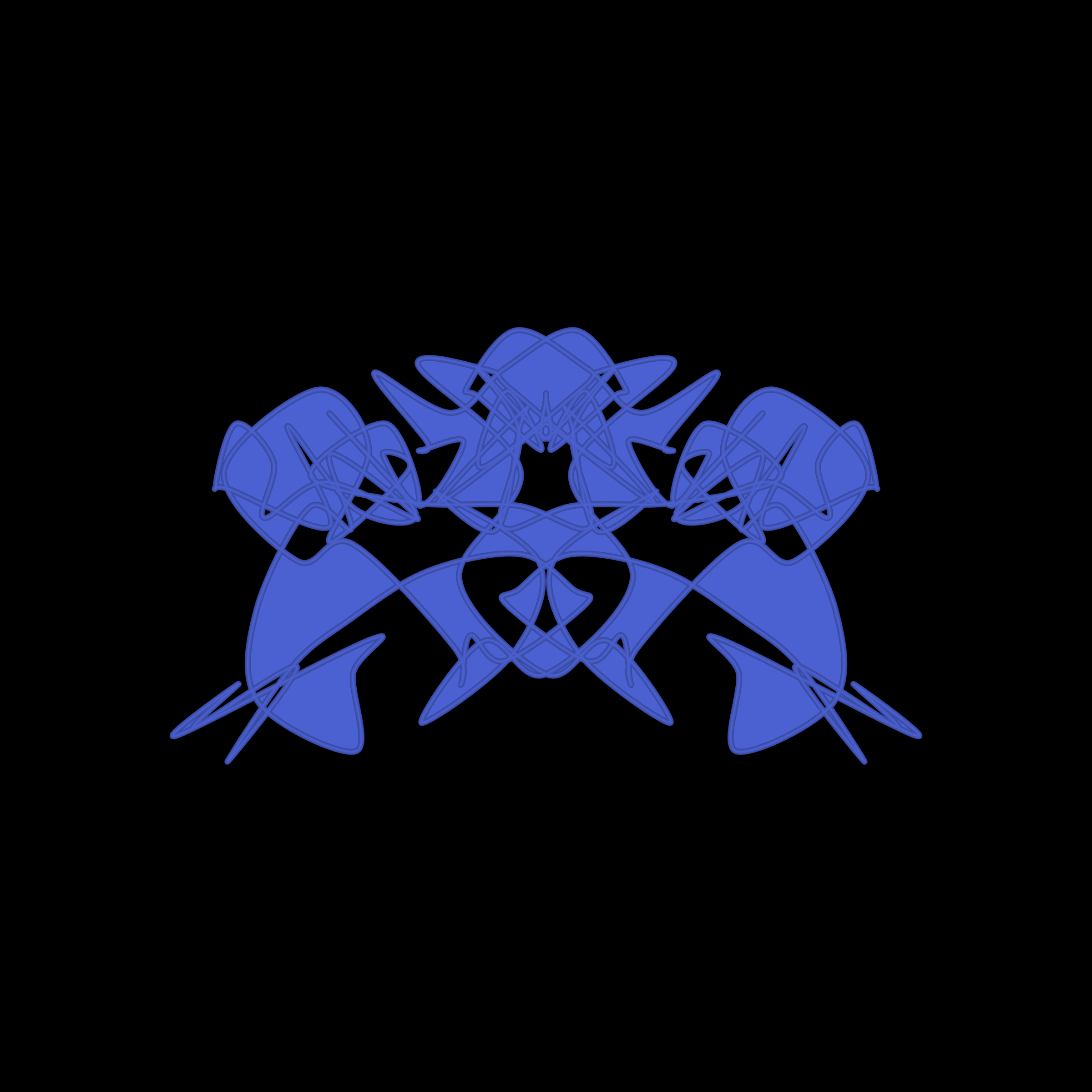 Art Blocks - Art Blocks v2 - Cryptoblots #1030 - NFT # 3001030