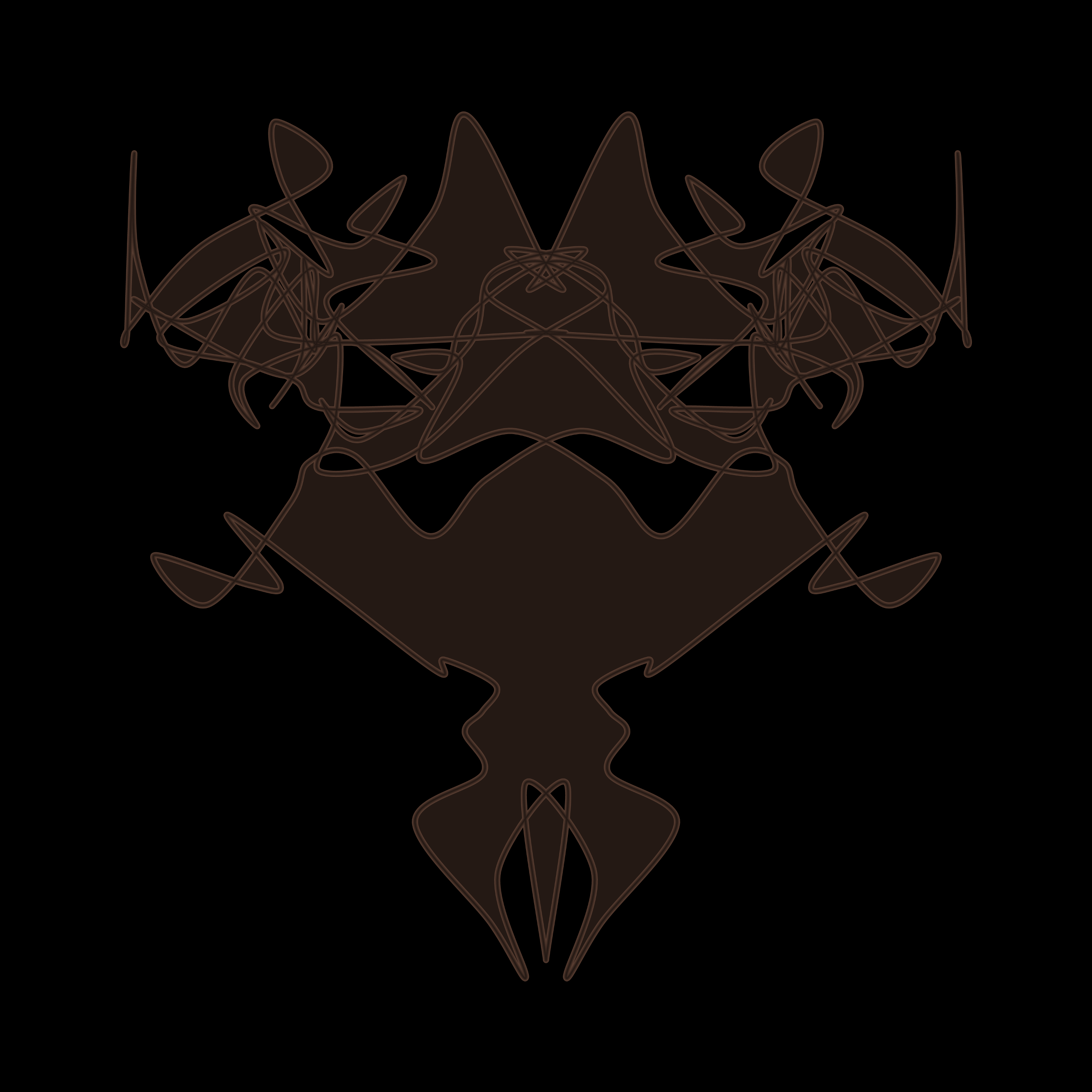 Art Blocks - Art Blocks v2 - Cryptoblots #1048 - NFT # 3001048