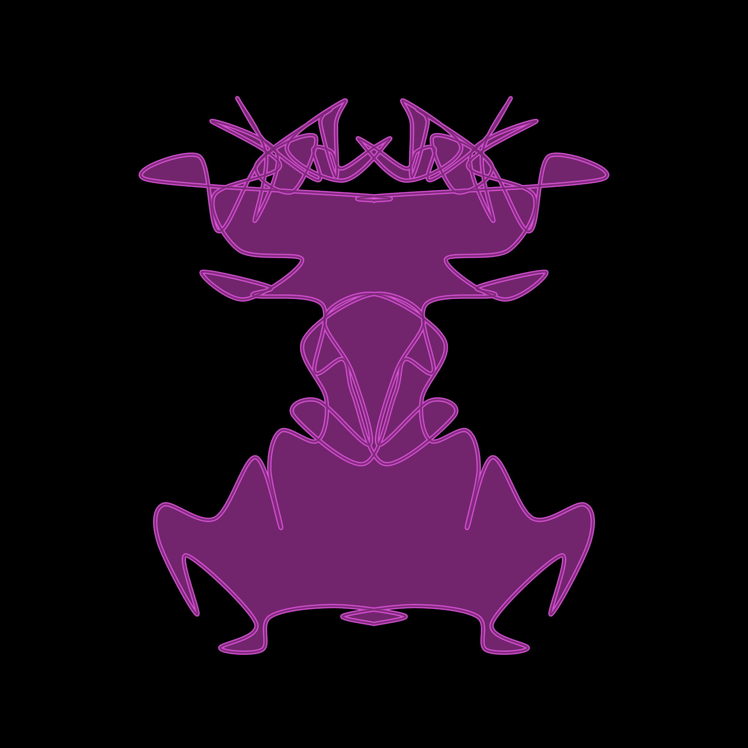 Art Blocks - Art Blocks v2 - Cryptoblots #1059 - NFT # 3001059