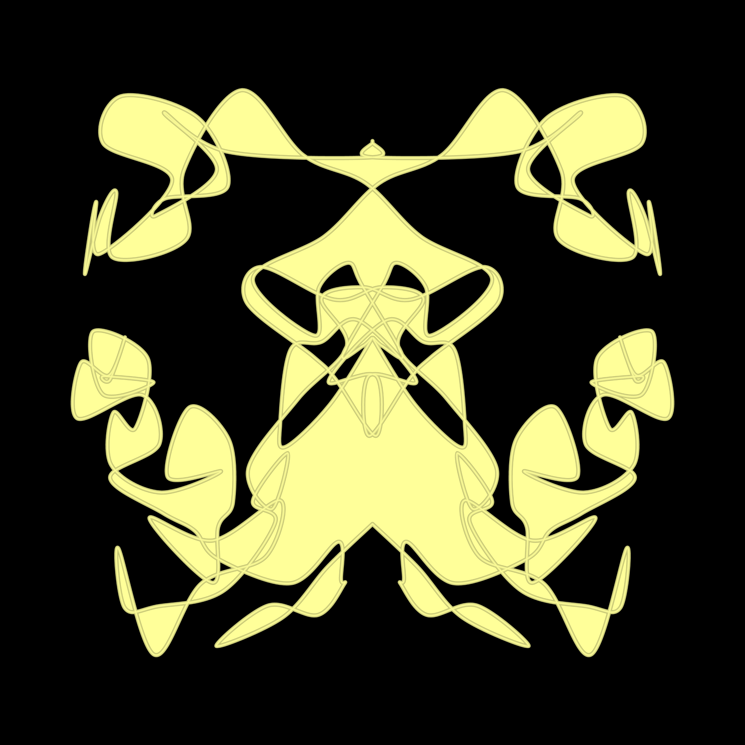 Art Blocks - Art Blocks v2 - Cryptoblots #1060 - NFT # 3001060