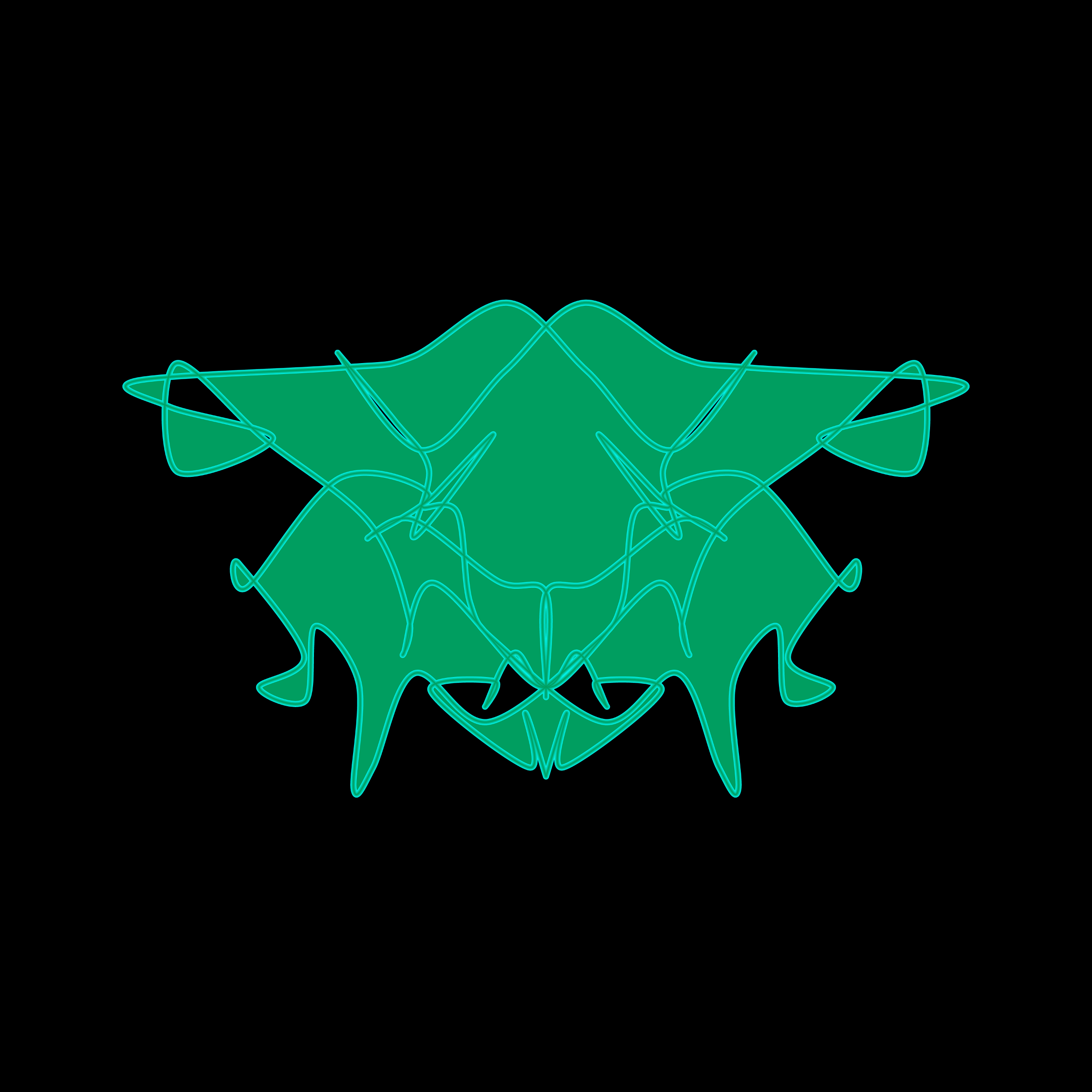 Art Blocks - Art Blocks v2 - Cryptoblots #1062 - NFT # 3001062