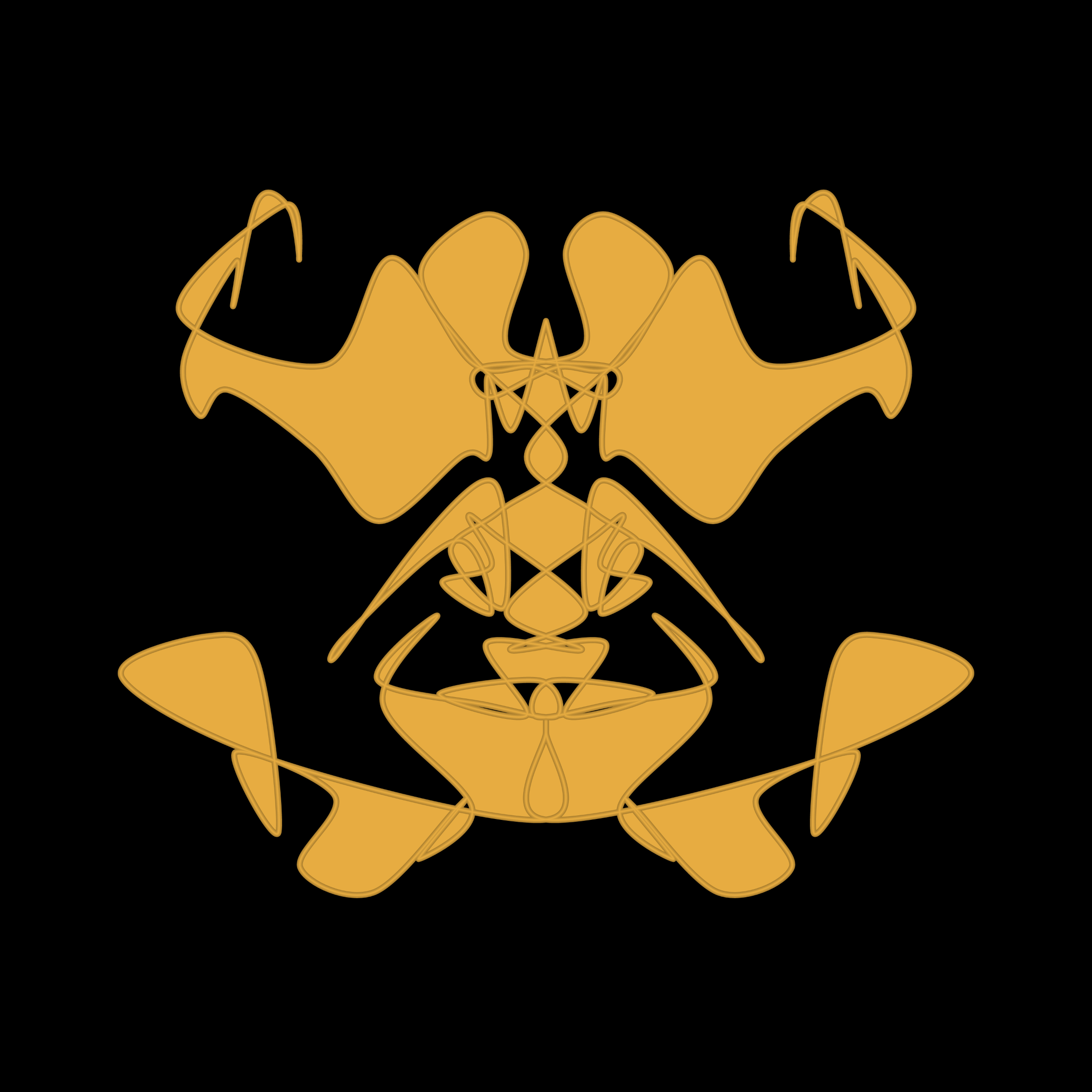 Art Blocks - Art Blocks v2 - Cryptoblots #1064 - NFT # 3001064