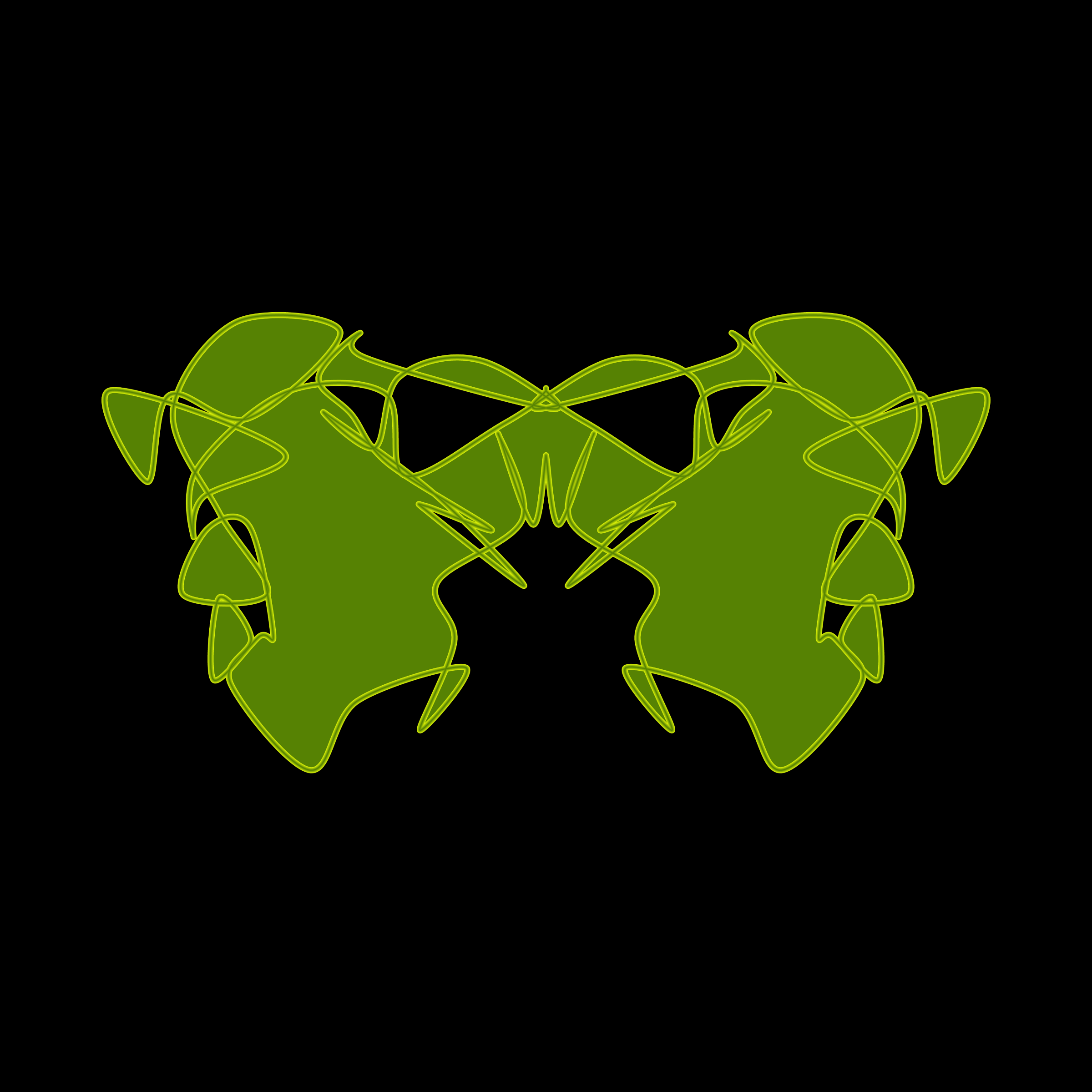 Art Blocks - Art Blocks v2 - Cryptoblots #1078 - NFT # 3001078