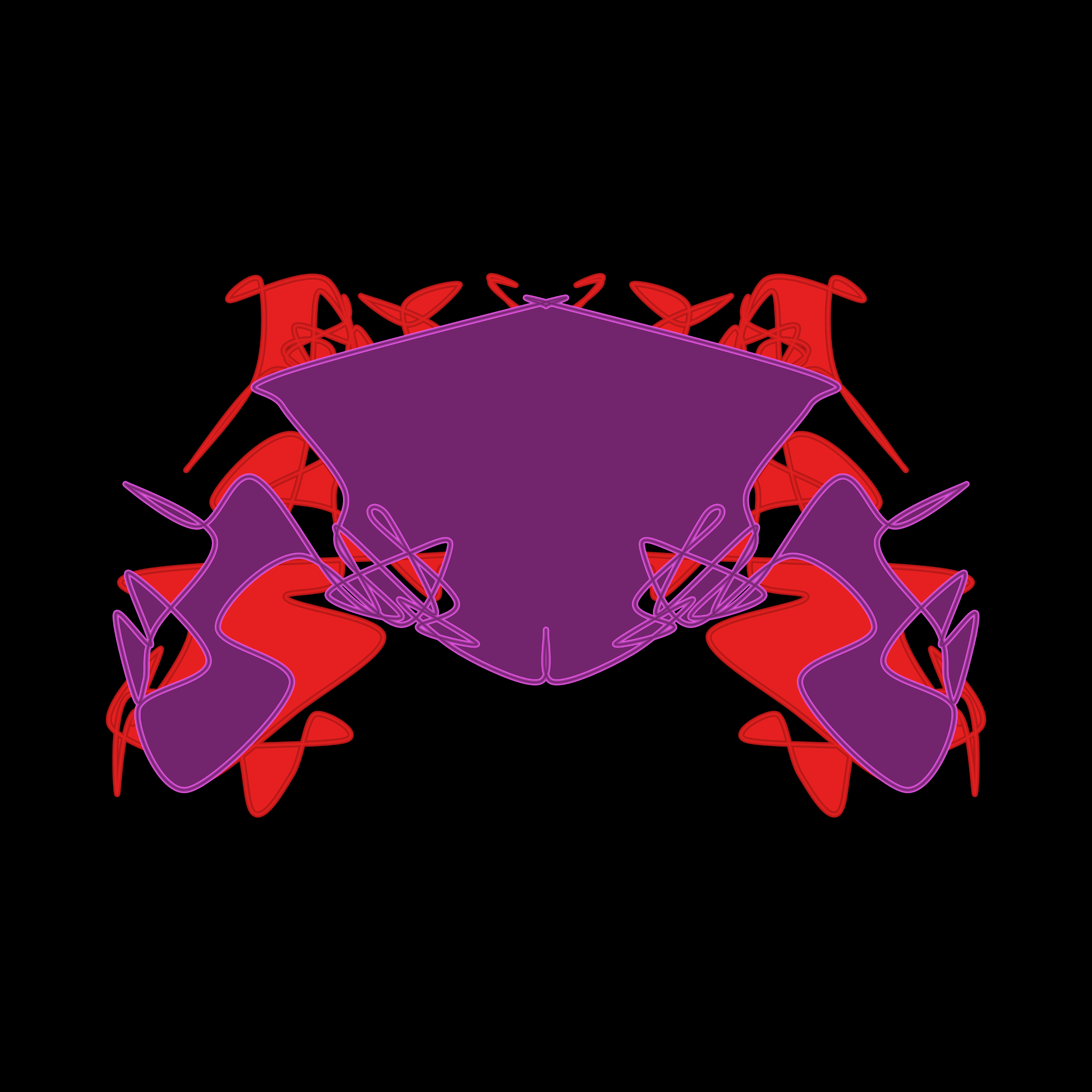 Art Blocks - Art Blocks v2 - Cryptoblots #1085 - NFT # 3001085