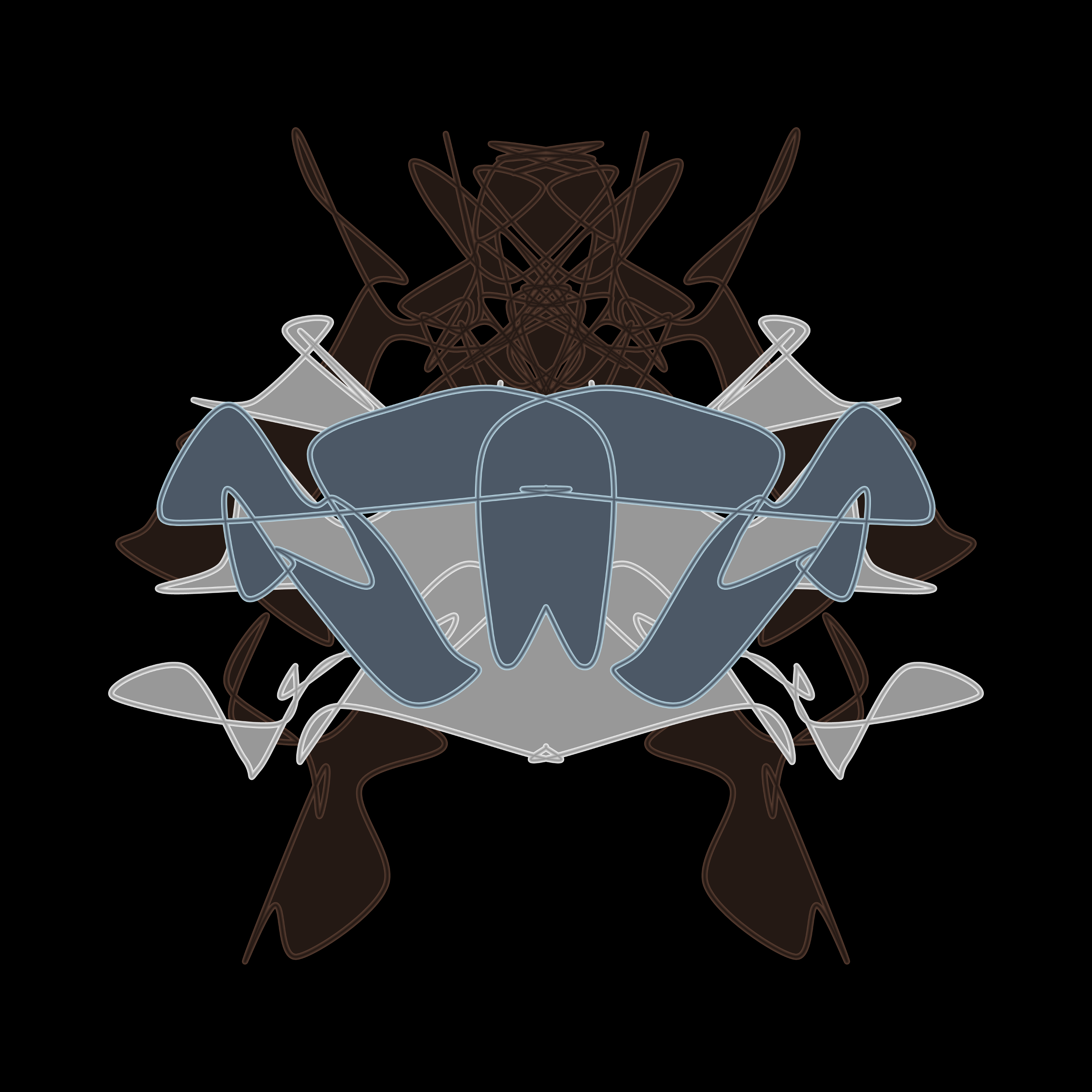 Art Blocks - Art Blocks v2 - Cryptoblots #1094 - NFT # 3001094