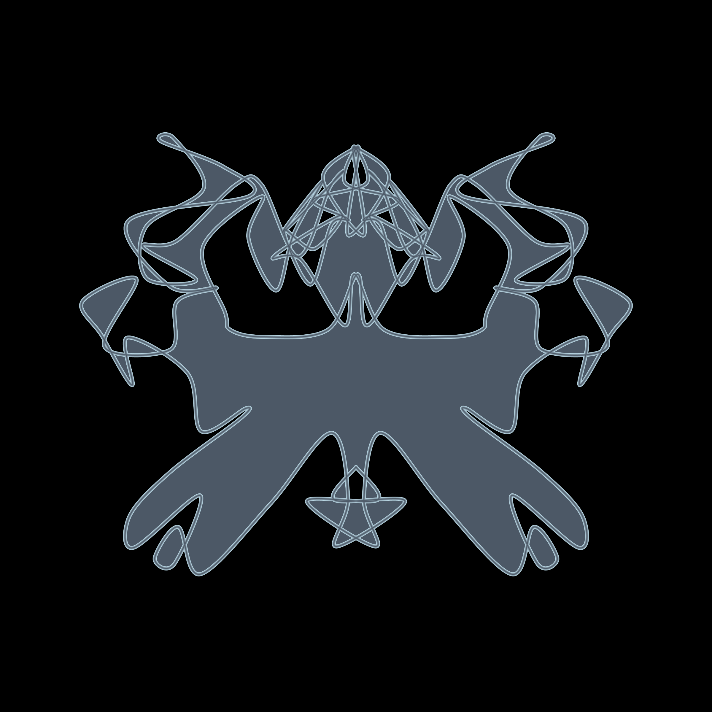 Art Blocks - Art Blocks v2 - Cryptoblots #1096 - NFT # 3001096