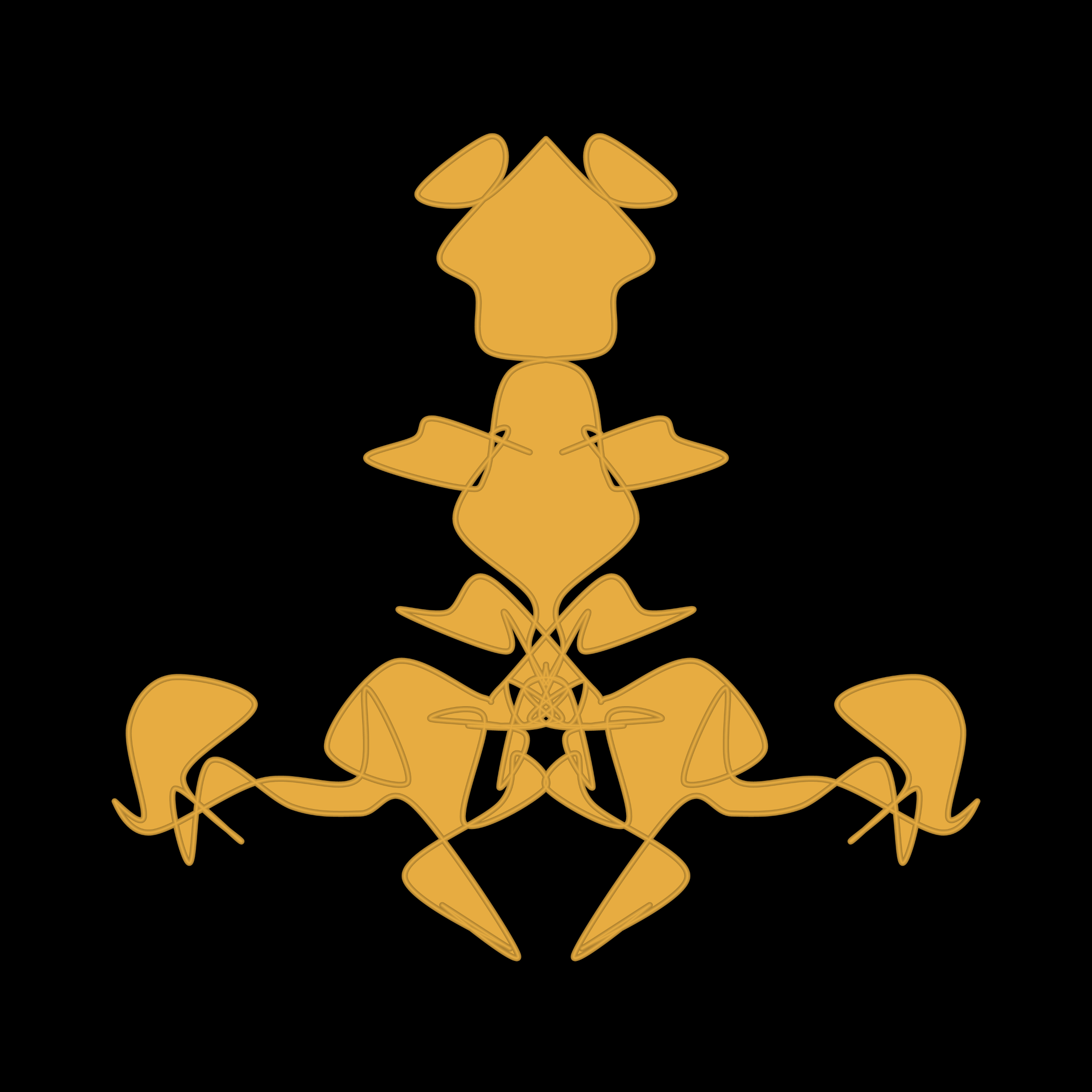 Art Blocks - Art Blocks v2 - Cryptoblots #1101 - NFT # 3001101