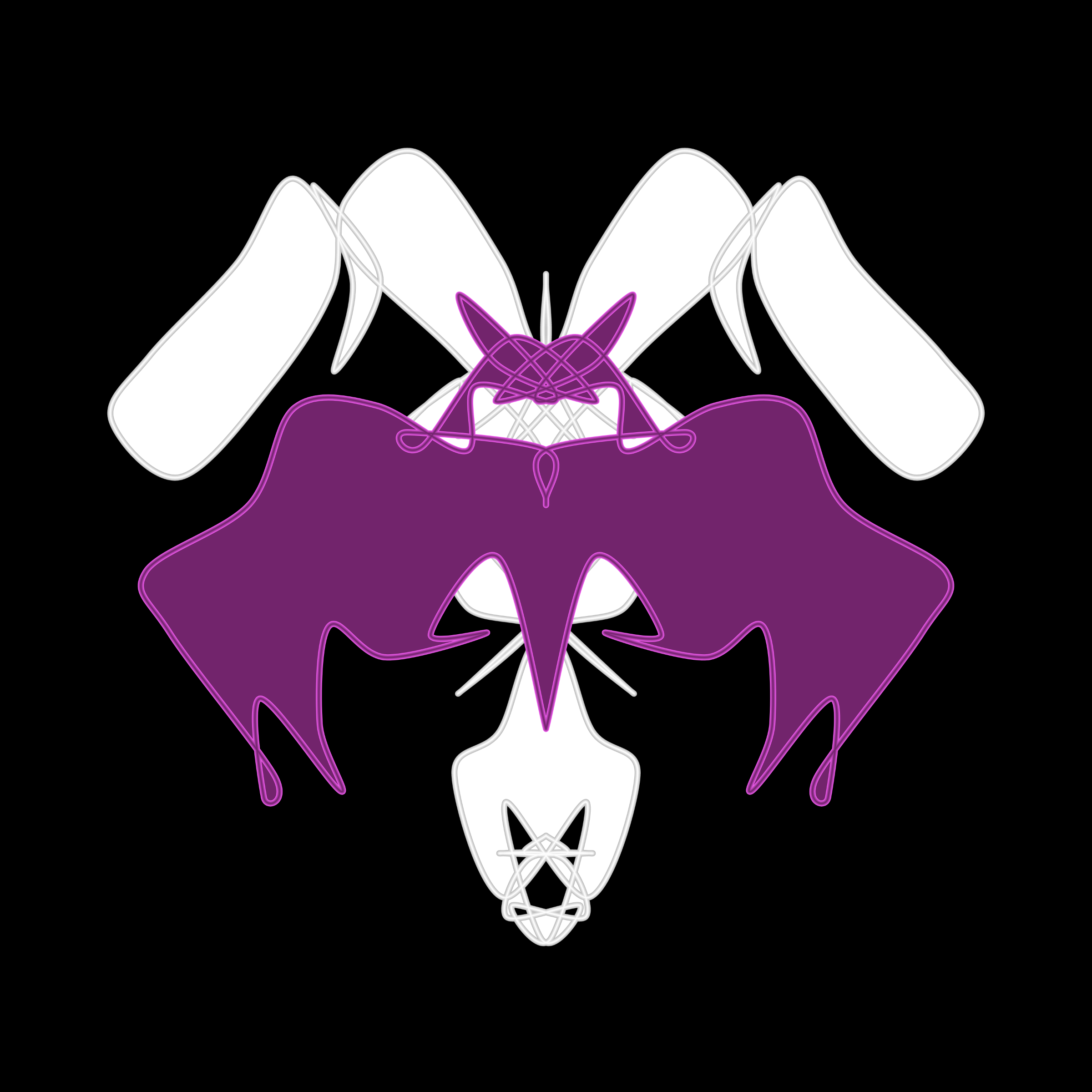 Art Blocks - Art Blocks v2 - Cryptoblots #1105 - NFT # 3001105